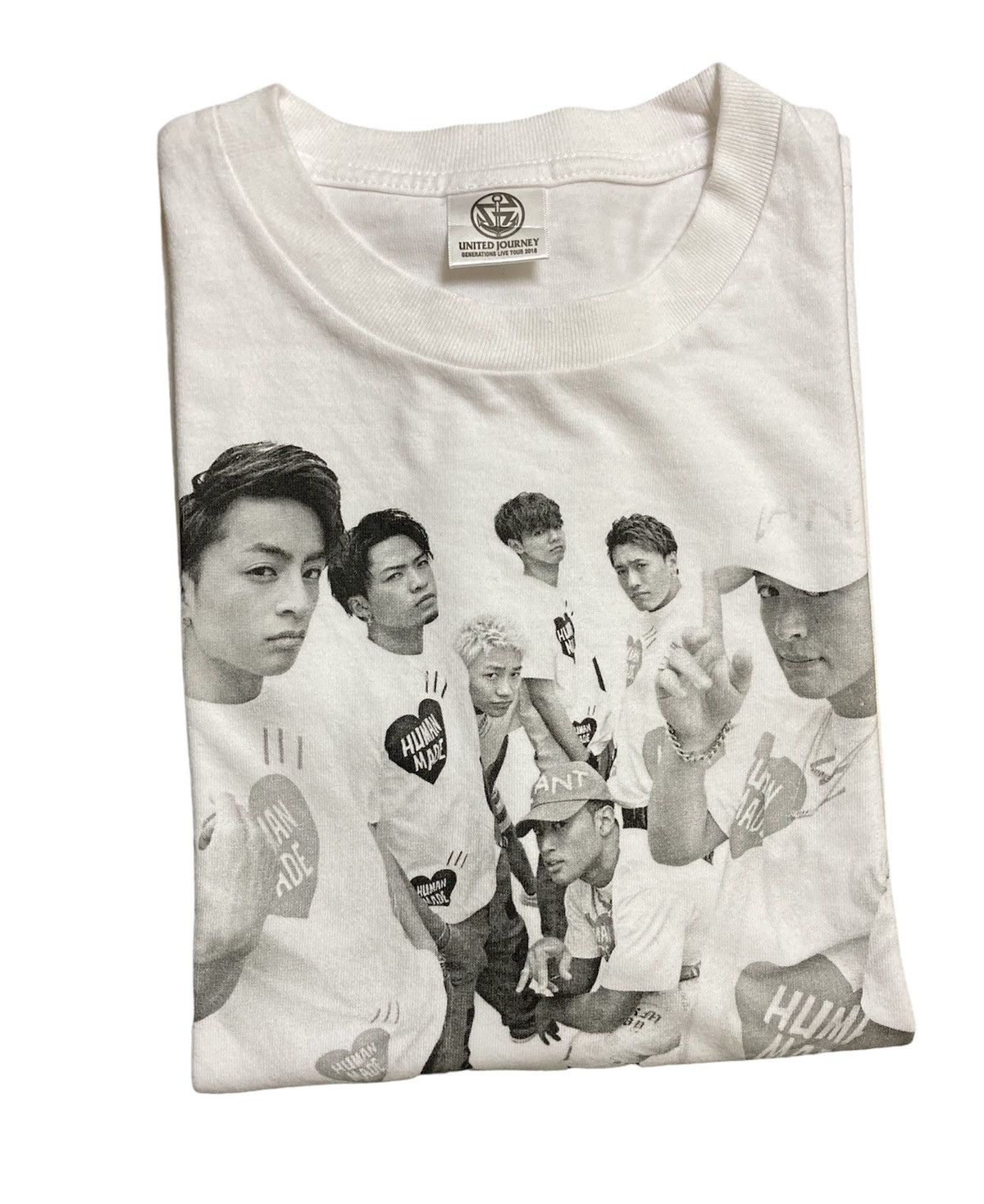 Human Made J-pop Boy Band Generations X Human Made tee | Grailed