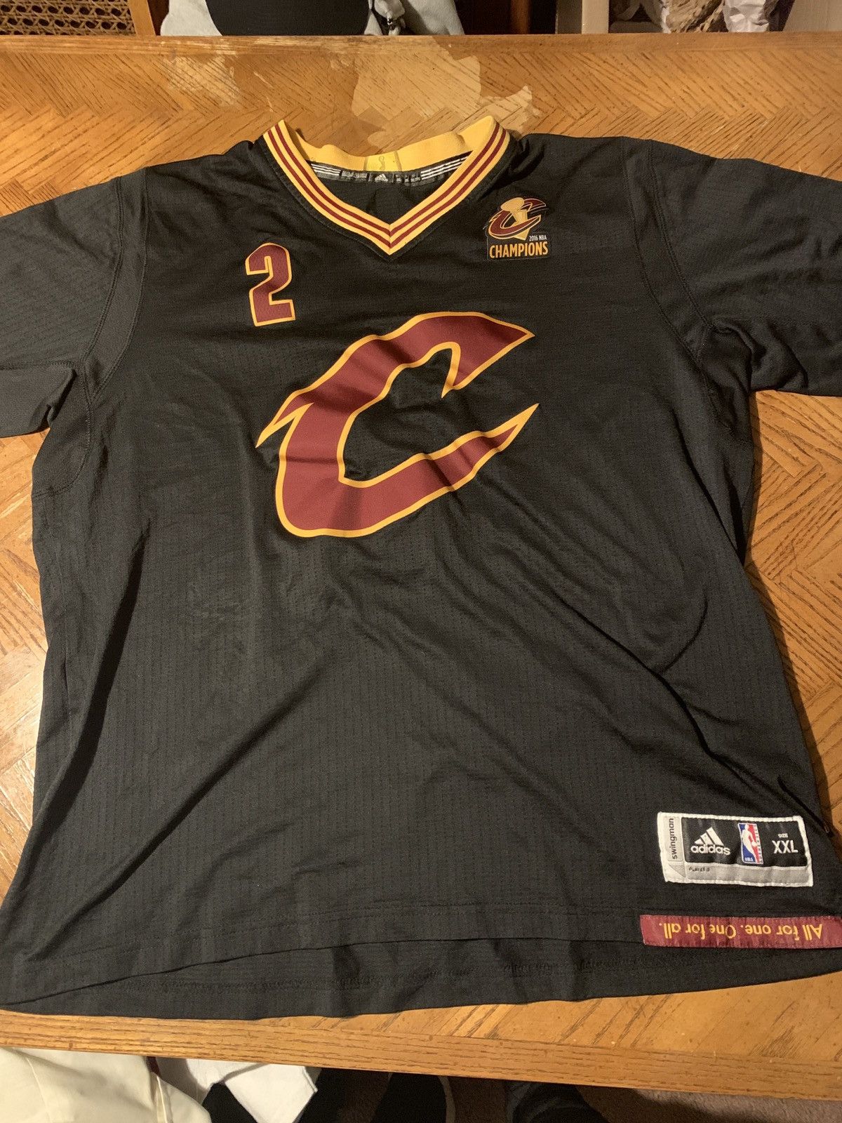 Adidas Kyrie Irving 2016 Cleveland Cavaliers Championship Jersey Grailed