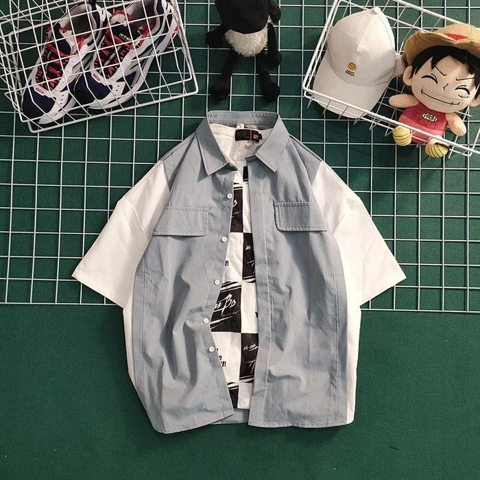 Streetwear Sleeve shirt short sleeve shirt jacket Grailed