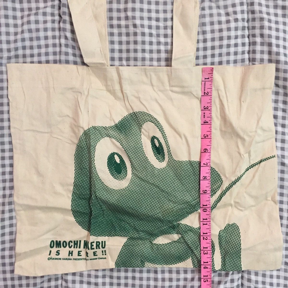 Japanese Brand Omochi Kaeru Is Here Tote Bag Size ONE SIZE - 10 Thumbnail