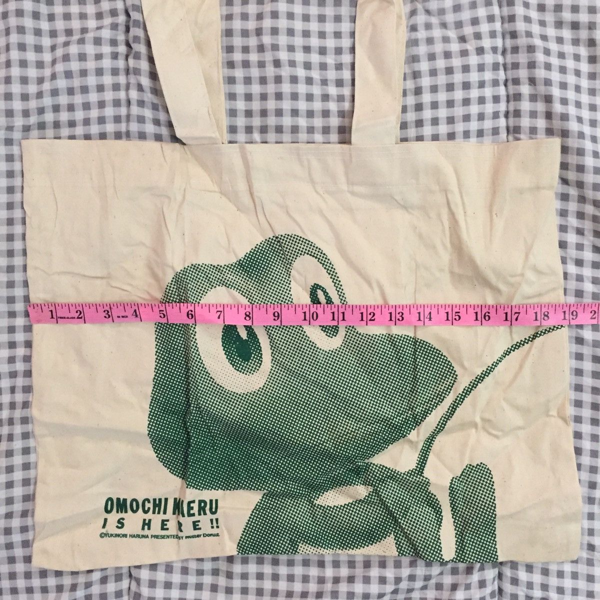 Japanese Brand Omochi Kaeru Is Here Tote Bag Size ONE SIZE - 9 Thumbnail