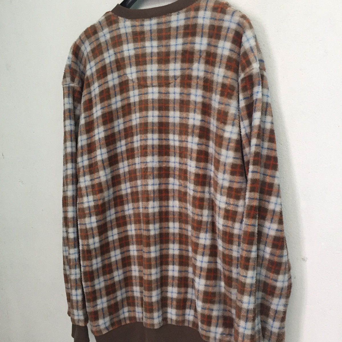 Golden Bear Checkered Golden Bear Fleece Button Sweater/Sweatshirt Size US L / EU 52-54 / 3 - 10 Thumbnail