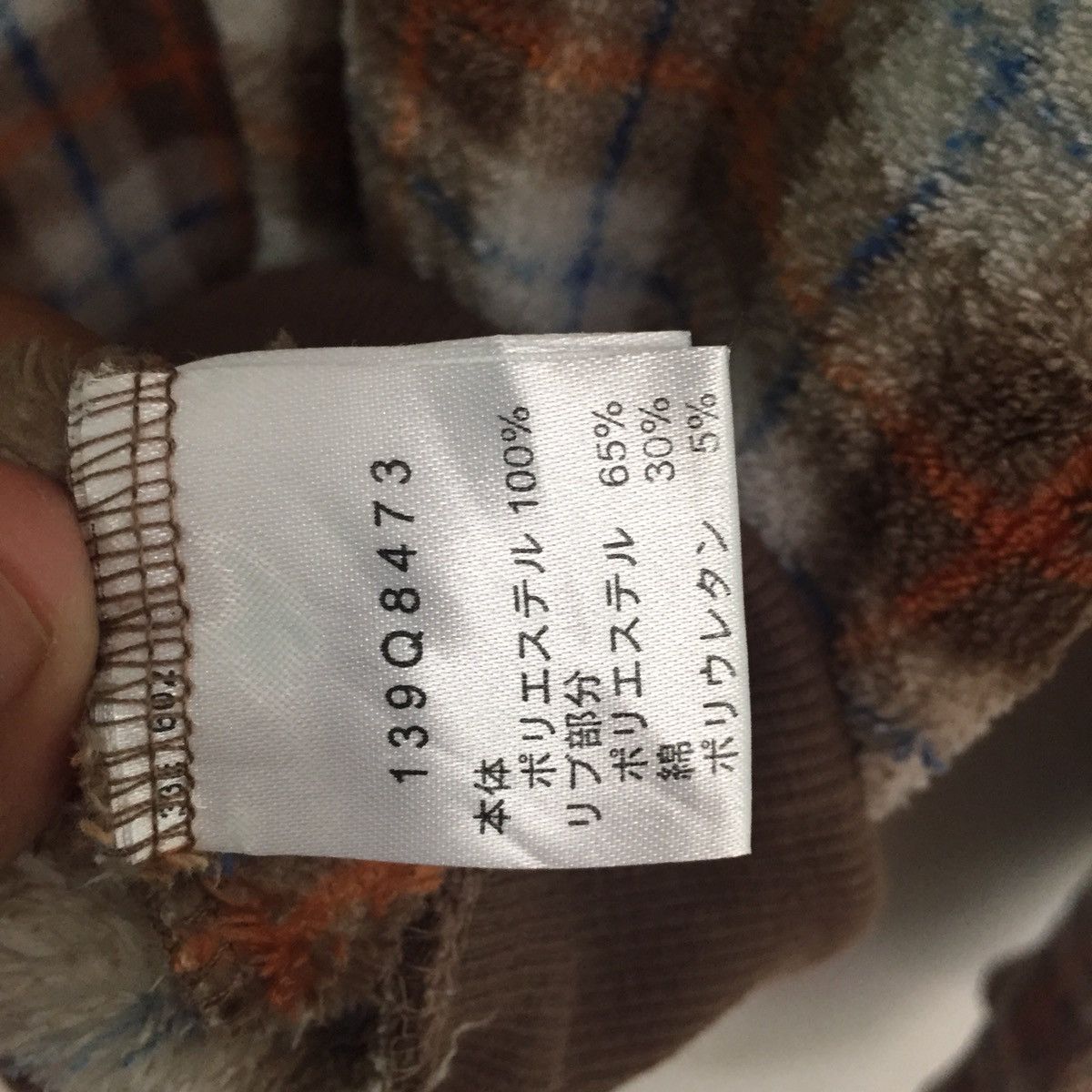 Golden Bear Checkered Golden Bear Fleece Button Sweater/Sweatshirt Size US L / EU 52-54 / 3 - 11 Thumbnail