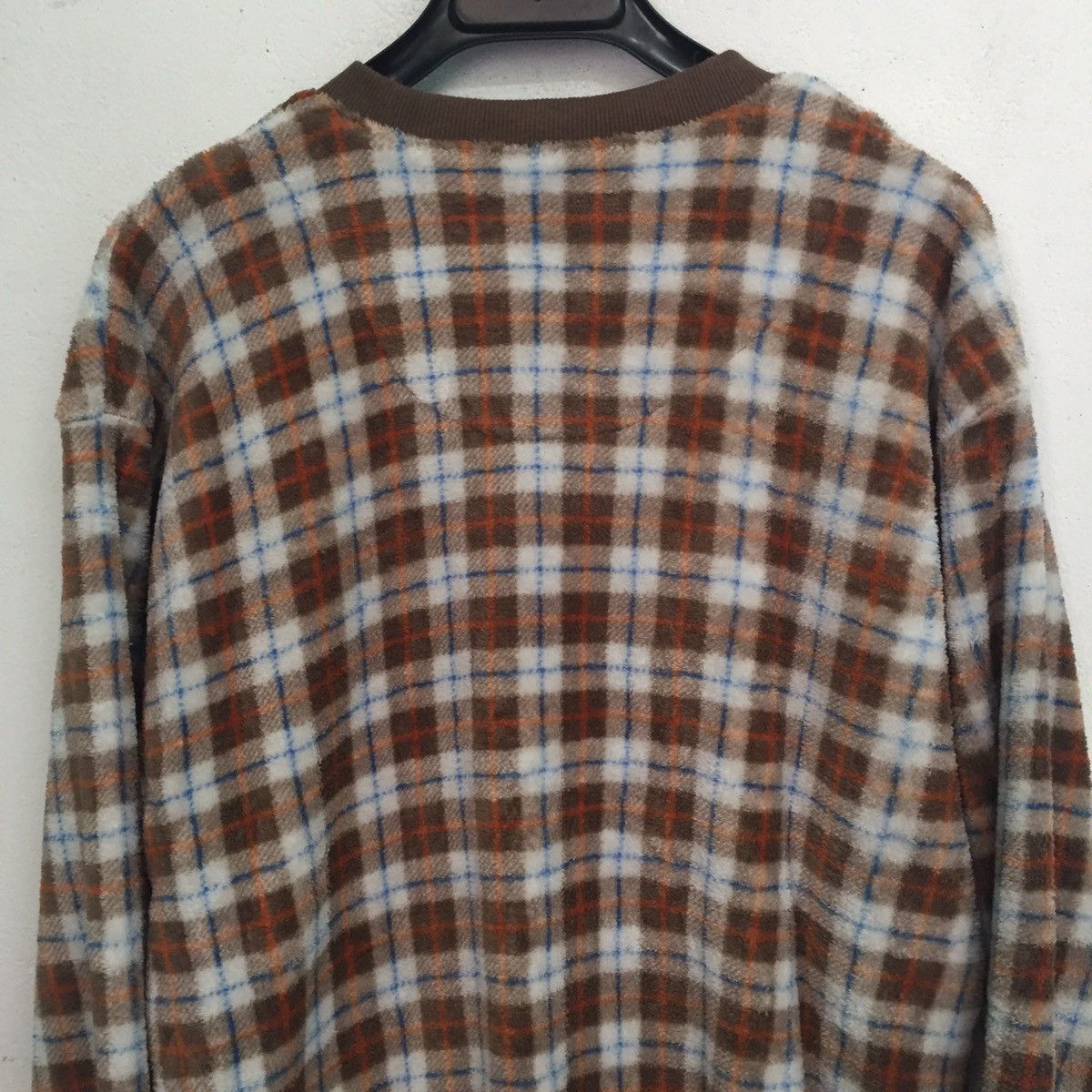 Golden Bear Checkered Golden Bear Fleece Button Sweater/Sweatshirt Size US L / EU 52-54 / 3 - 8 Thumbnail