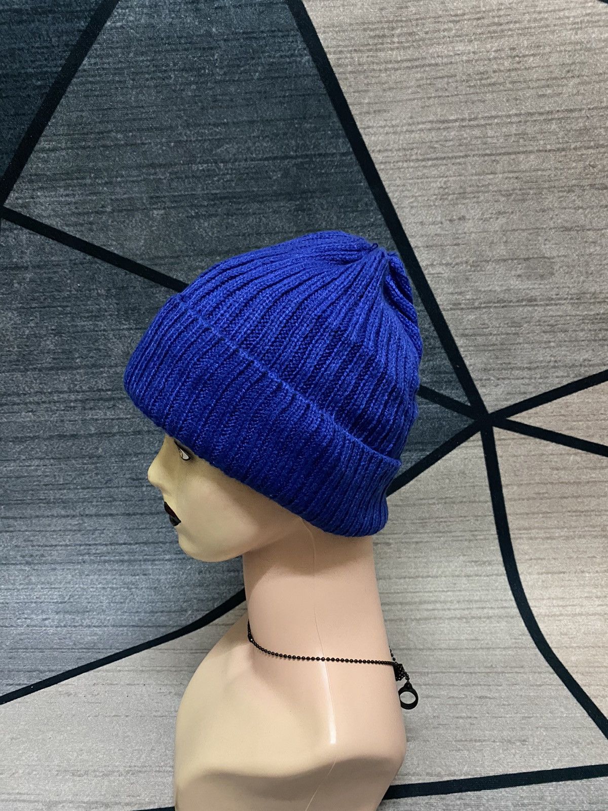 R.Newbold R.Newbold Blue Short Beanie Hat Size ONE SIZE - 4 Thumbnail
