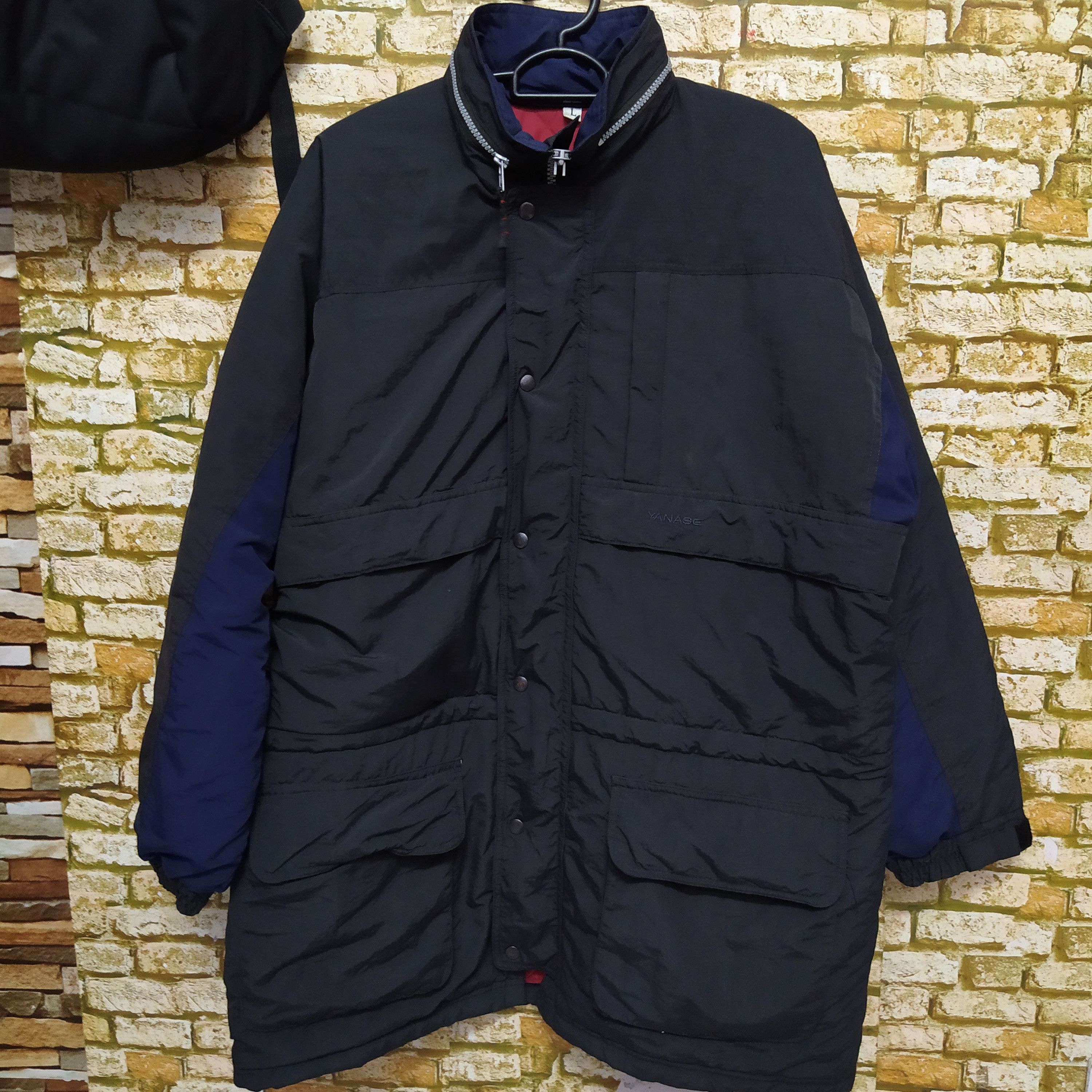 Mercedes-Benz × Vintage 90s MERCEDES BENZ EMBROIDERRED PUFFLE LONG JACKET (D507) Size US L / EU 52-54 / 3 - 6 Thumbnail
