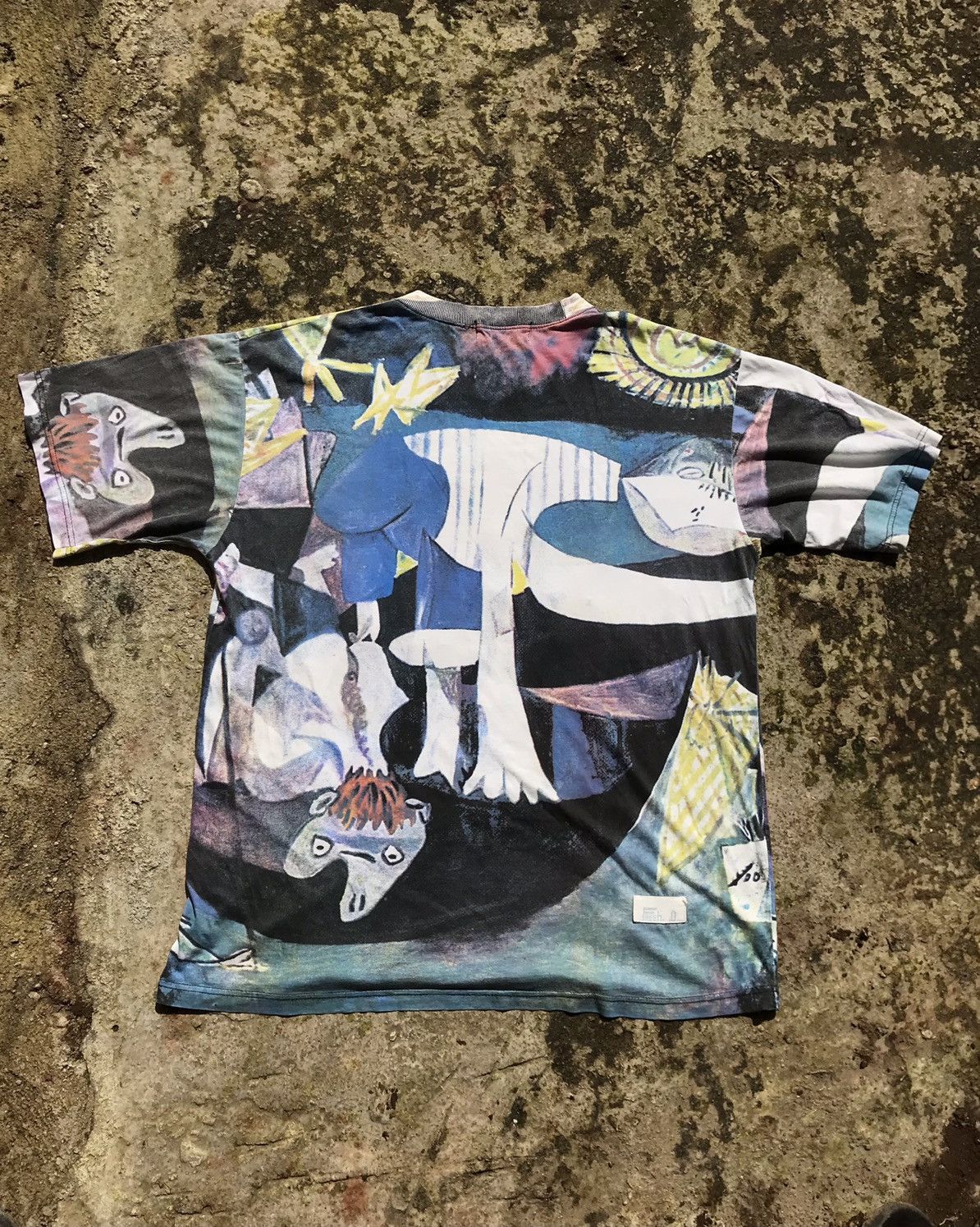 Vintage vintage 80s-90s Pablo Picasso Shirt Size US L / EU 52-54 / 3 - 4 Thumbnail