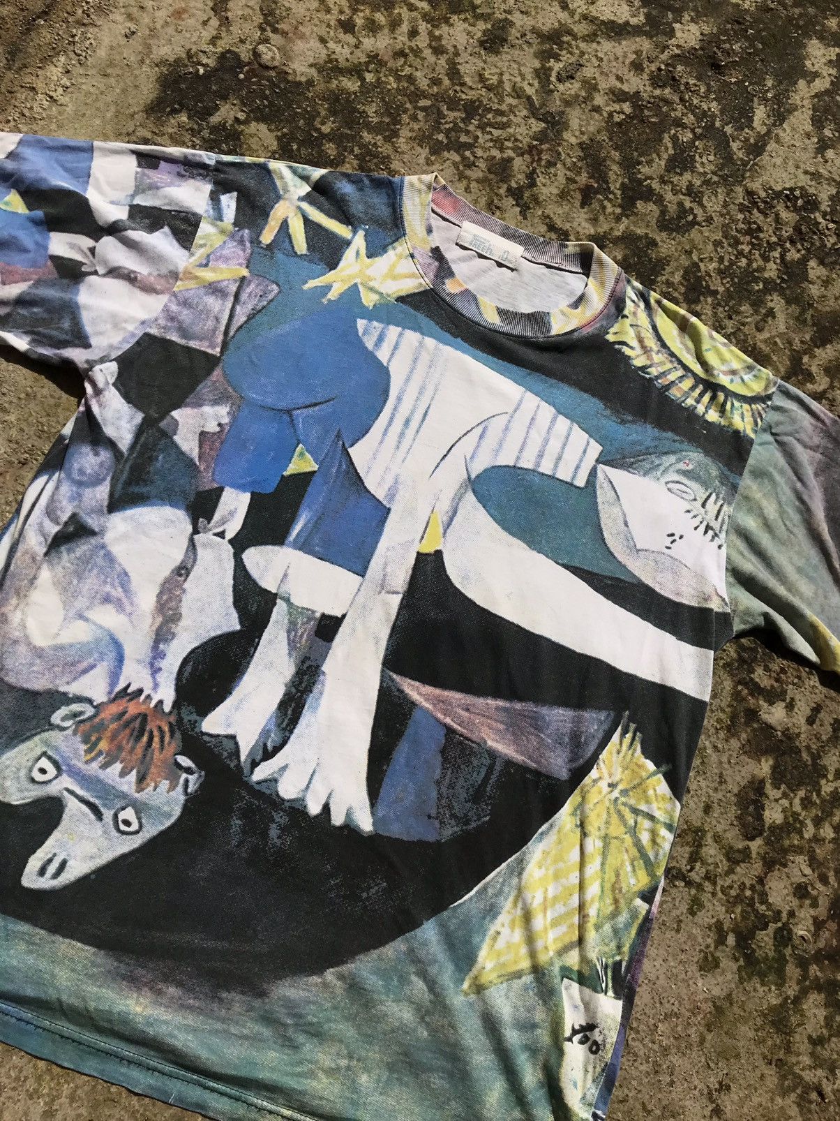 Vintage vintage 80s-90s Pablo Picasso Shirt Size US L / EU 52-54 / 3 - 2 Thumbnail