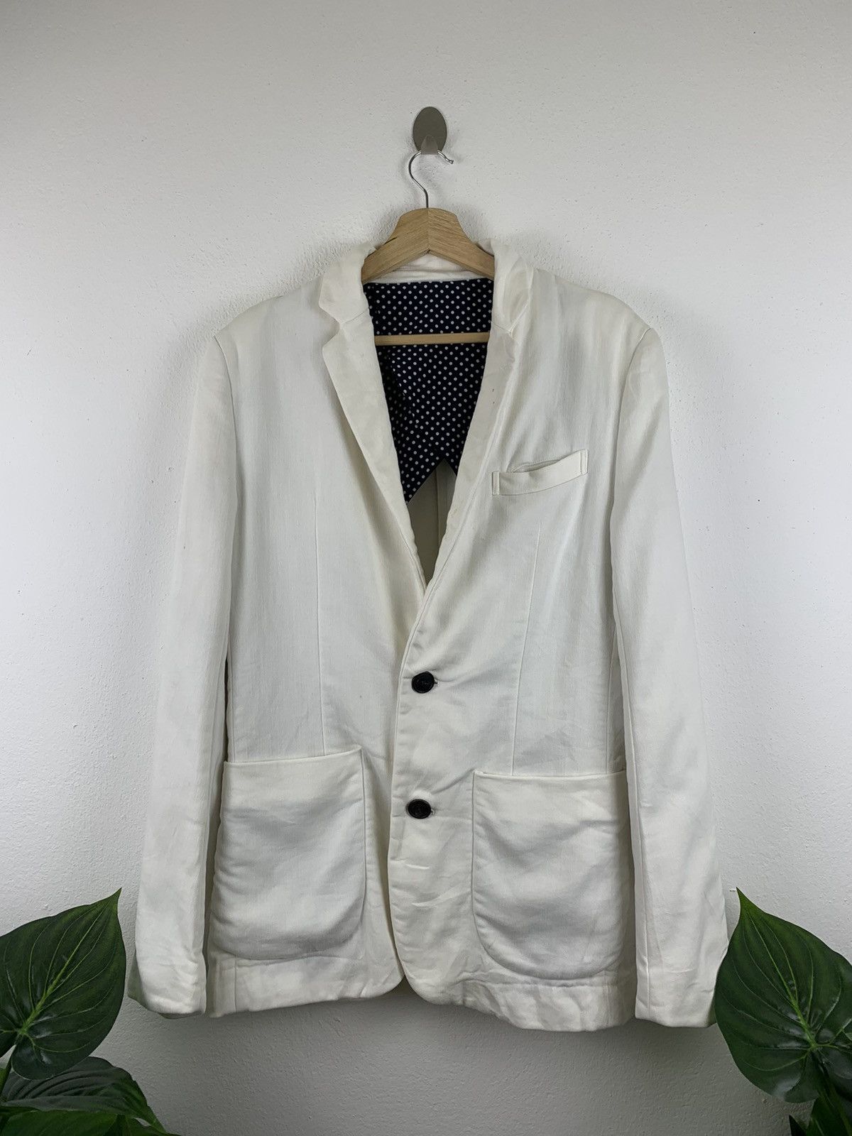 Designer × Japanese Brand × Streetwear 1 PIU 1 UGUALE 3 SLIM WHITE 