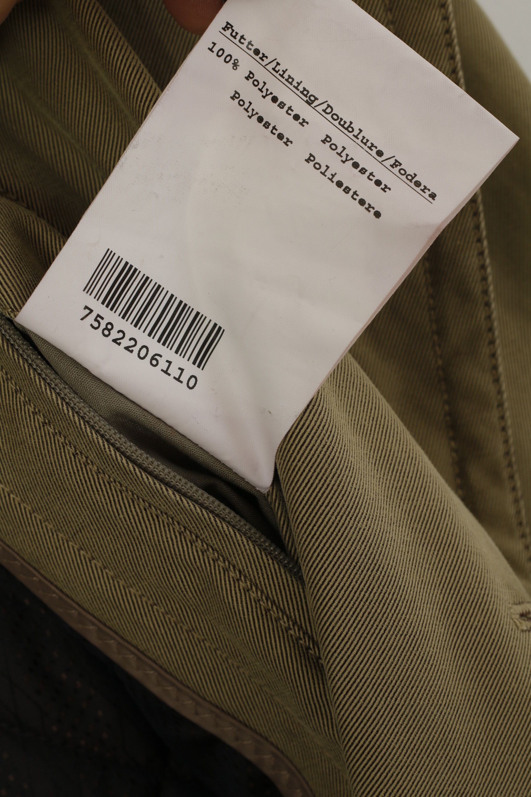 Bugatti Bugatti Men 25 M Coat Green Khaki Cotton Classic 3139 Size US M / EU 48-50 / 2 - 7 Thumbnail