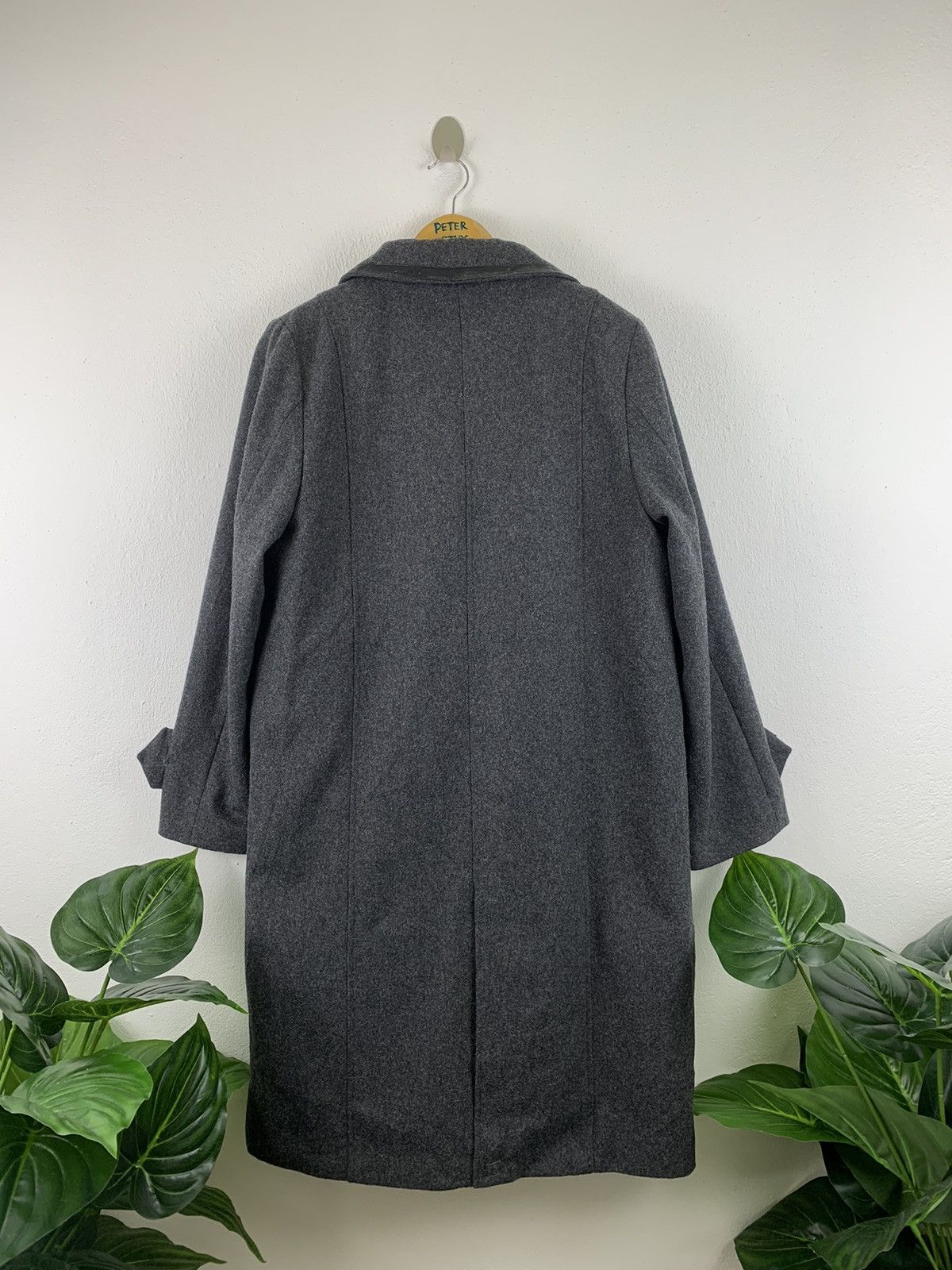 Designer × Japanese Brand KAWI JAMELE LONG COAT WOOL FABRIC Size US M / EU 48-50 / 2 - 4 Thumbnail