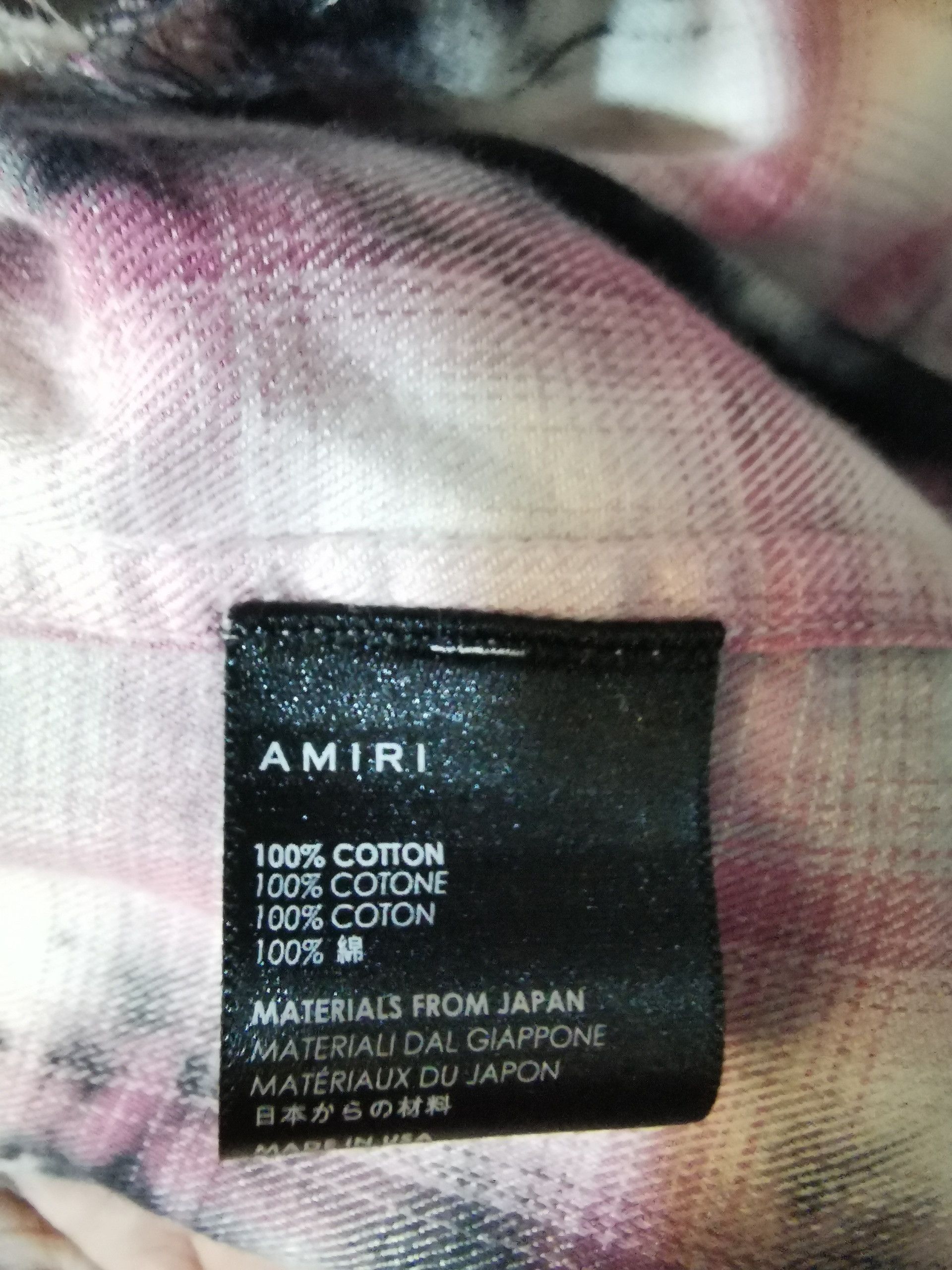Amiri Amiri tie dye loose fit shirt Size US S / EU 44-46 / 1 - 5 Thumbnail