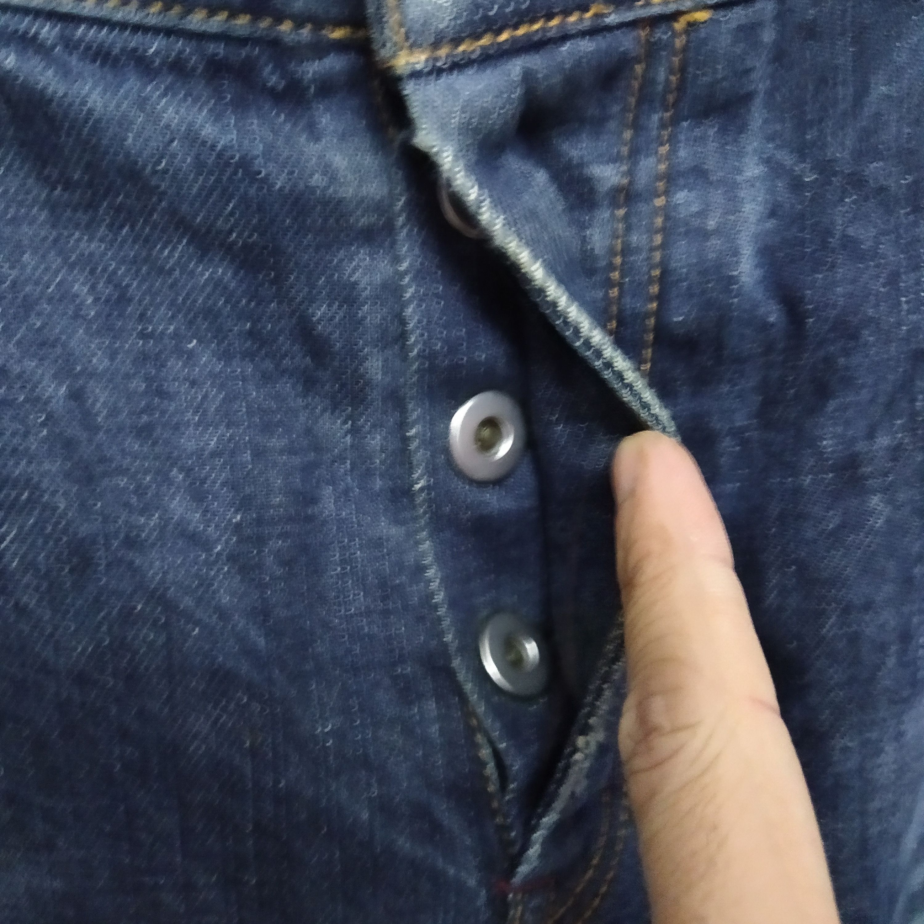 Burberry BURBERRY DISTRESSED DENIM NOVA CHECK (D510) W35 Size US 35 - 6 Thumbnail