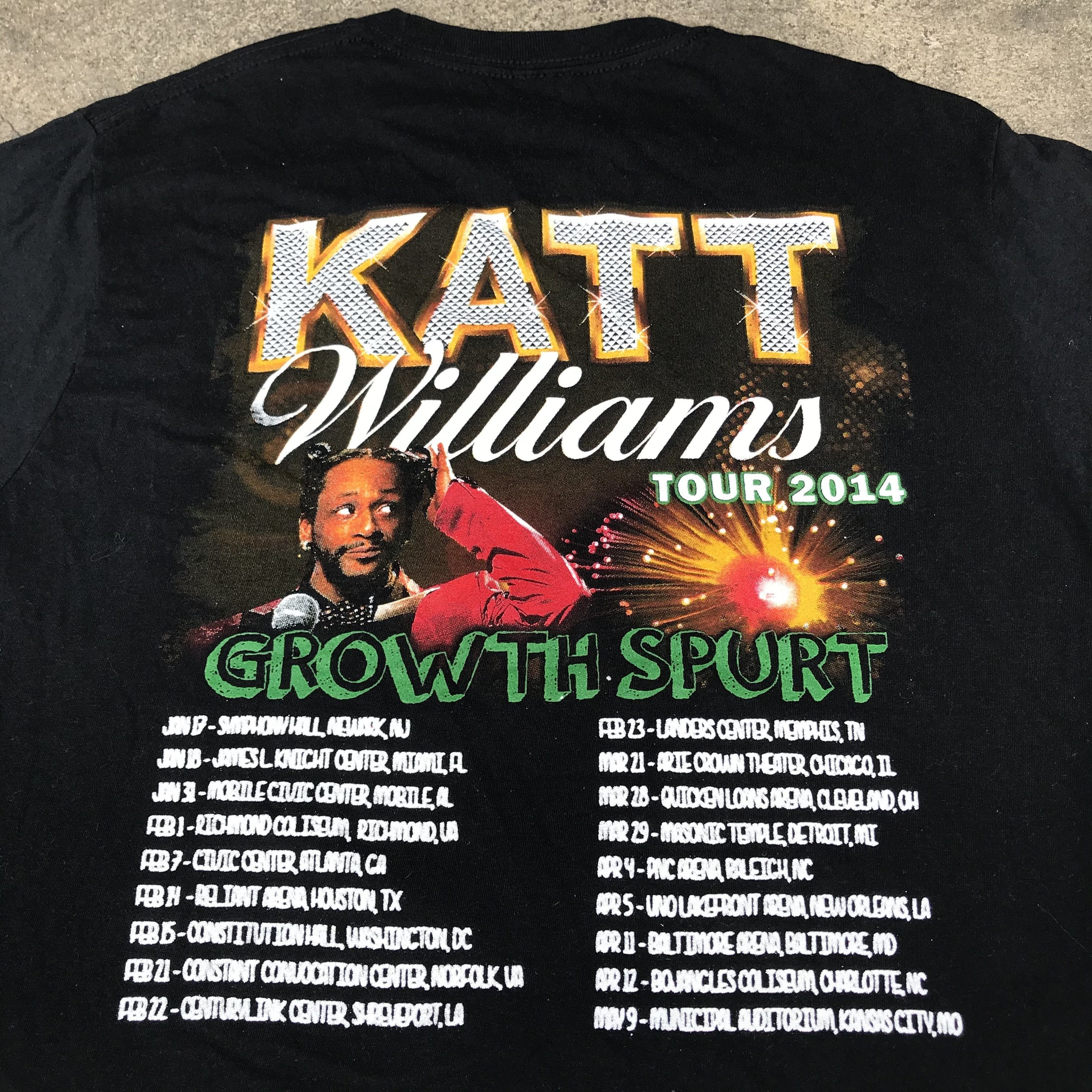 Band Tees × Rap Tees 2014 Katt Williams “Growth Spurt” Promo Tour Tee Size US L / EU 52-54 / 3 - 4 Thumbnail