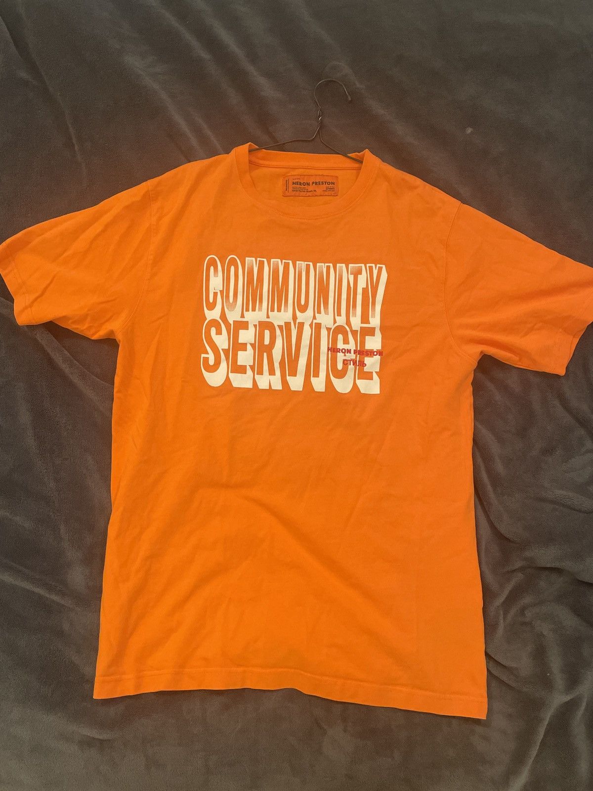 Heron Preston Heron Preston Community Service Jersone Tee | Grailed