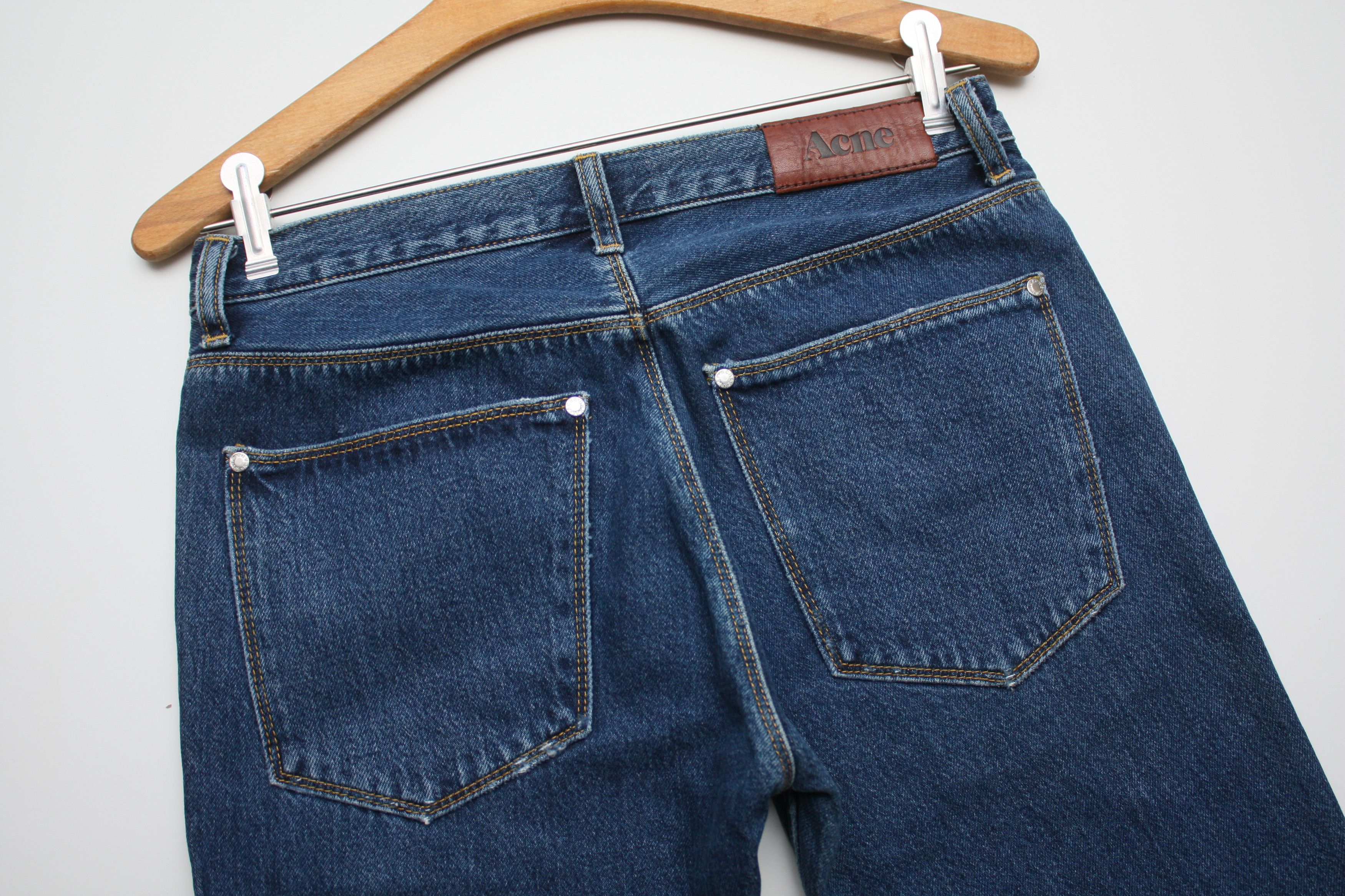 Acne Studios Acne Jeans Max/Medium Stone Denim Jenas Blue 30/34 Size US 30 / EU 46 - 5 Thumbnail