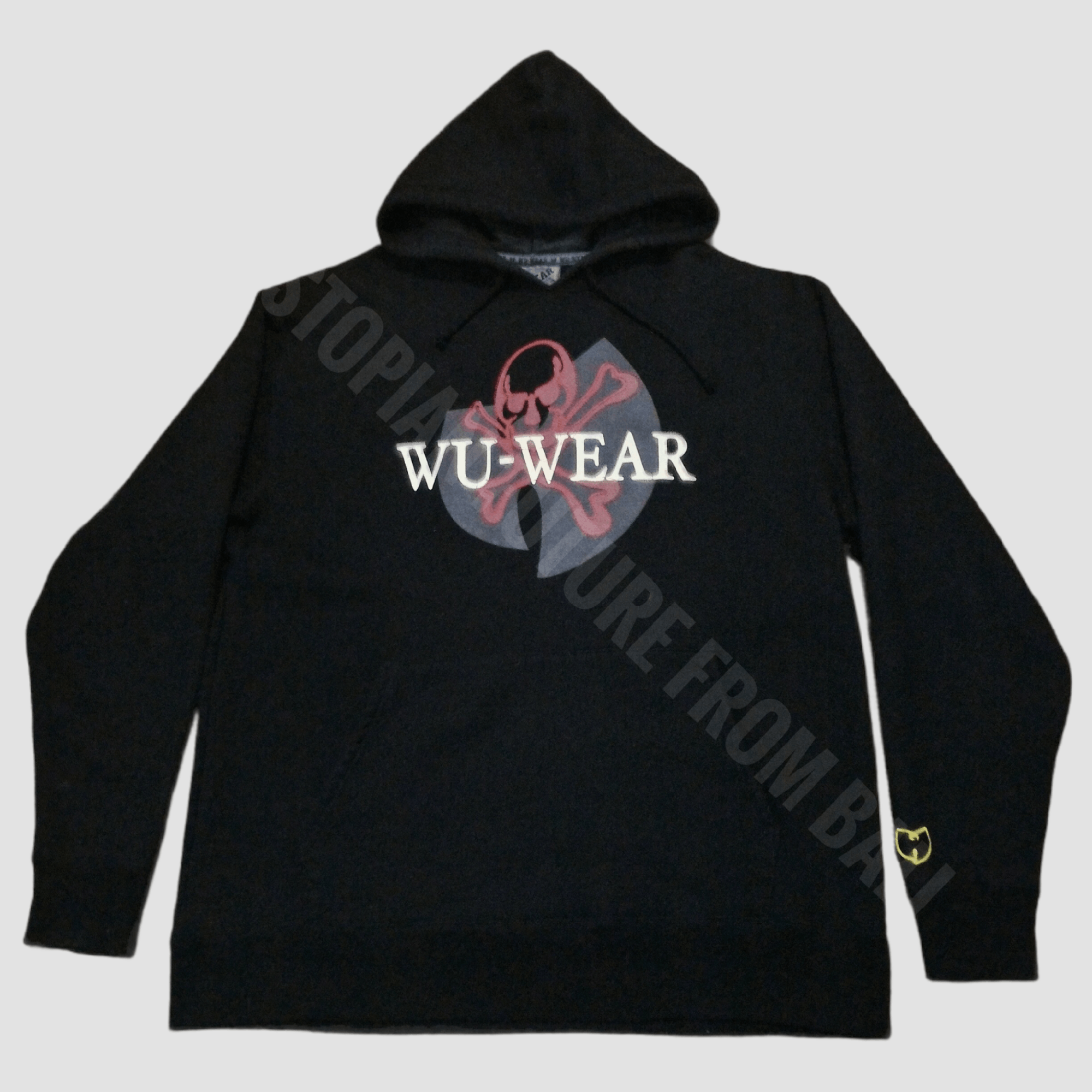 Wu-Tang Clan Wu-Wear - Skull & Crossbones Pullover Hoodie Size US XL / EU 56 / 4 - 1 Thumbnail