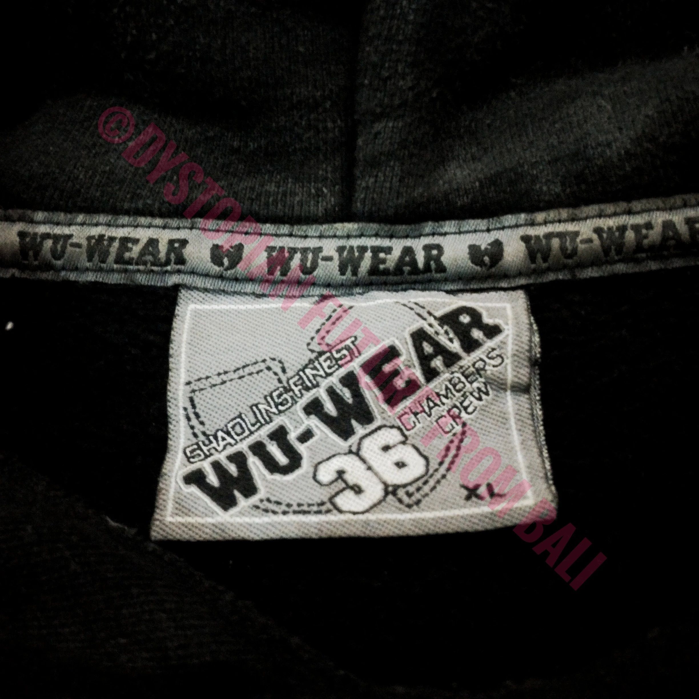 Wu-Tang Clan Wu-Wear - Skull & Crossbones Pullover Hoodie Size US XL / EU 56 / 4 - 3 Thumbnail