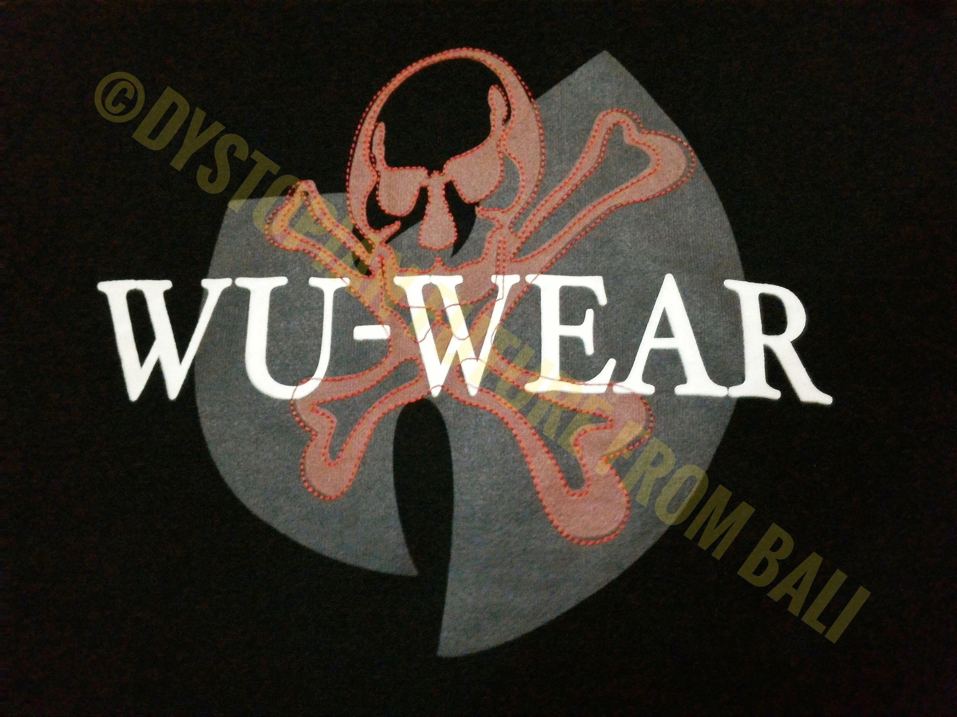 Wu-Tang Clan Wu-Wear - Skull & Crossbones Pullover Hoodie Size US XL / EU 56 / 4 - 2 Thumbnail