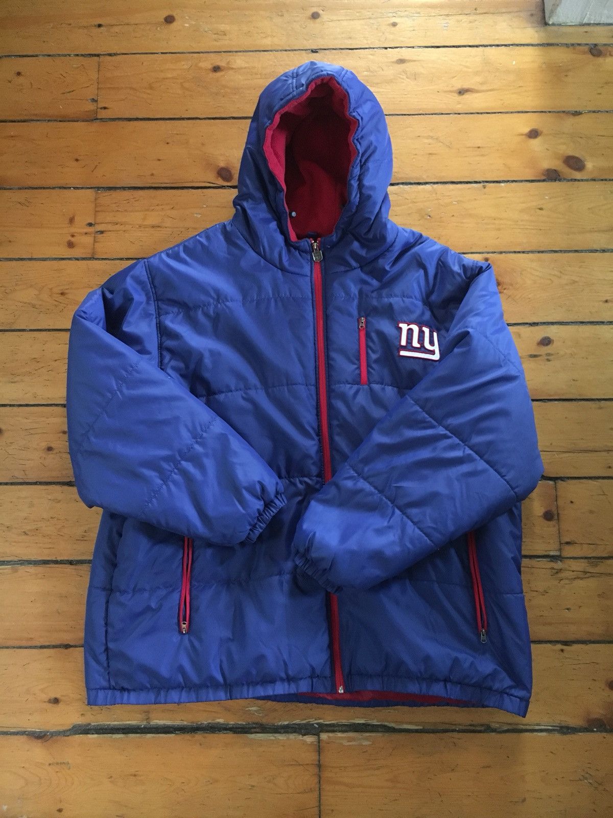 Vintage NFL New deals York Giants Puffer Coat