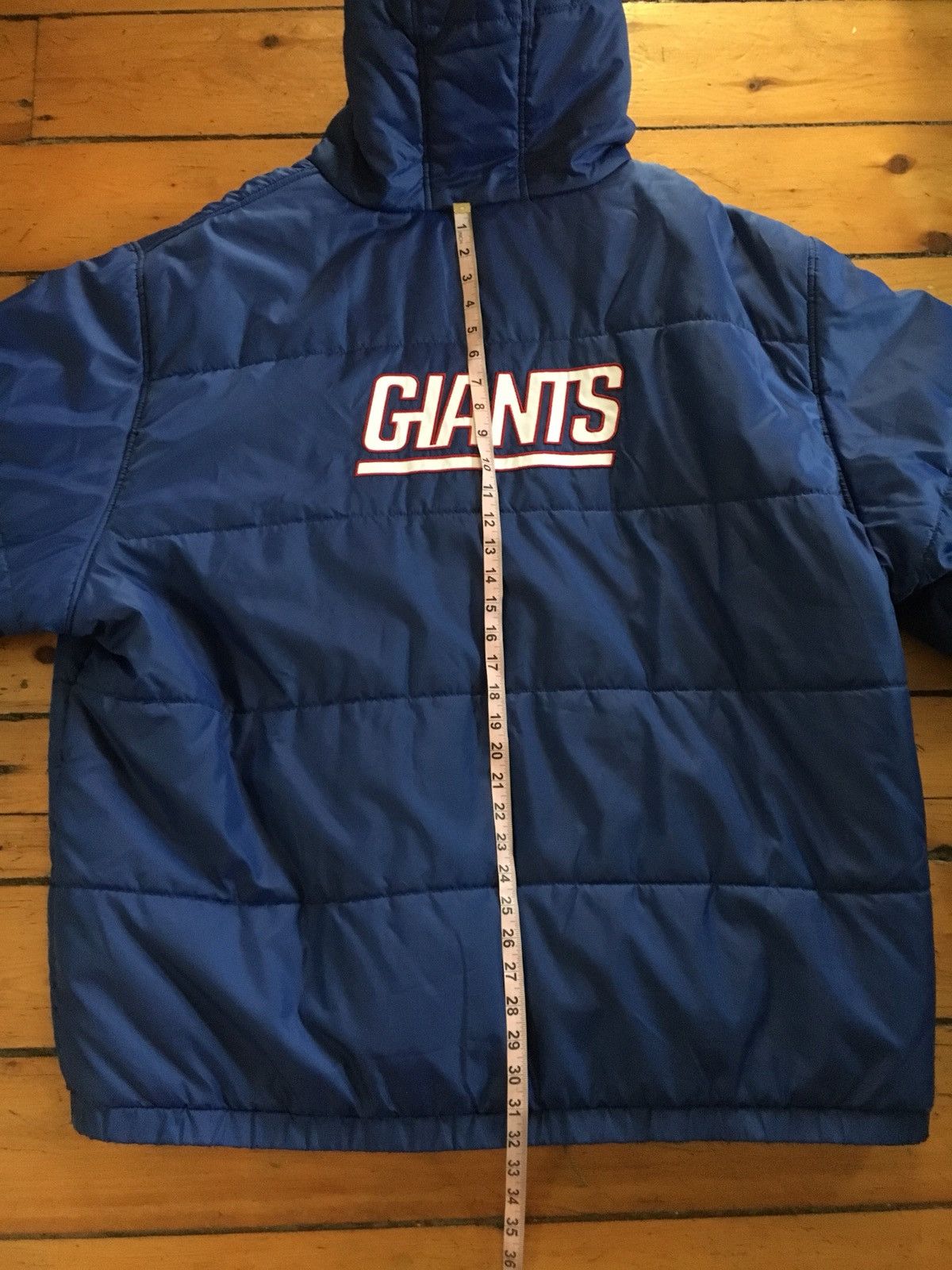 NFL × Vintage 🔥VTG New York Giants Puffy Jacket Size US XL / EU 56 / 4 - 6 Thumbnail
