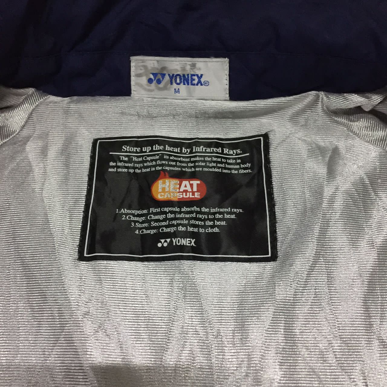Japanese Brand Yonex Heat Capsule Jacket Size US M / EU 48-50 / 2 - 5 Thumbnail