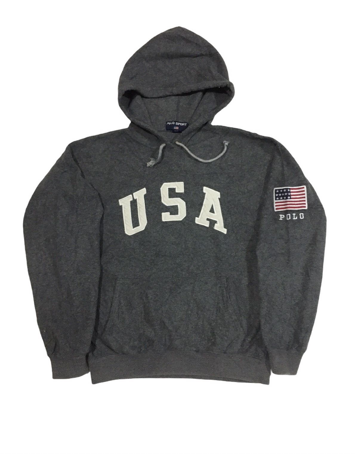 Vintage Polo sport USA logo hoodies Size US L / EU 52-54 / 3 - 1 Thumbnail