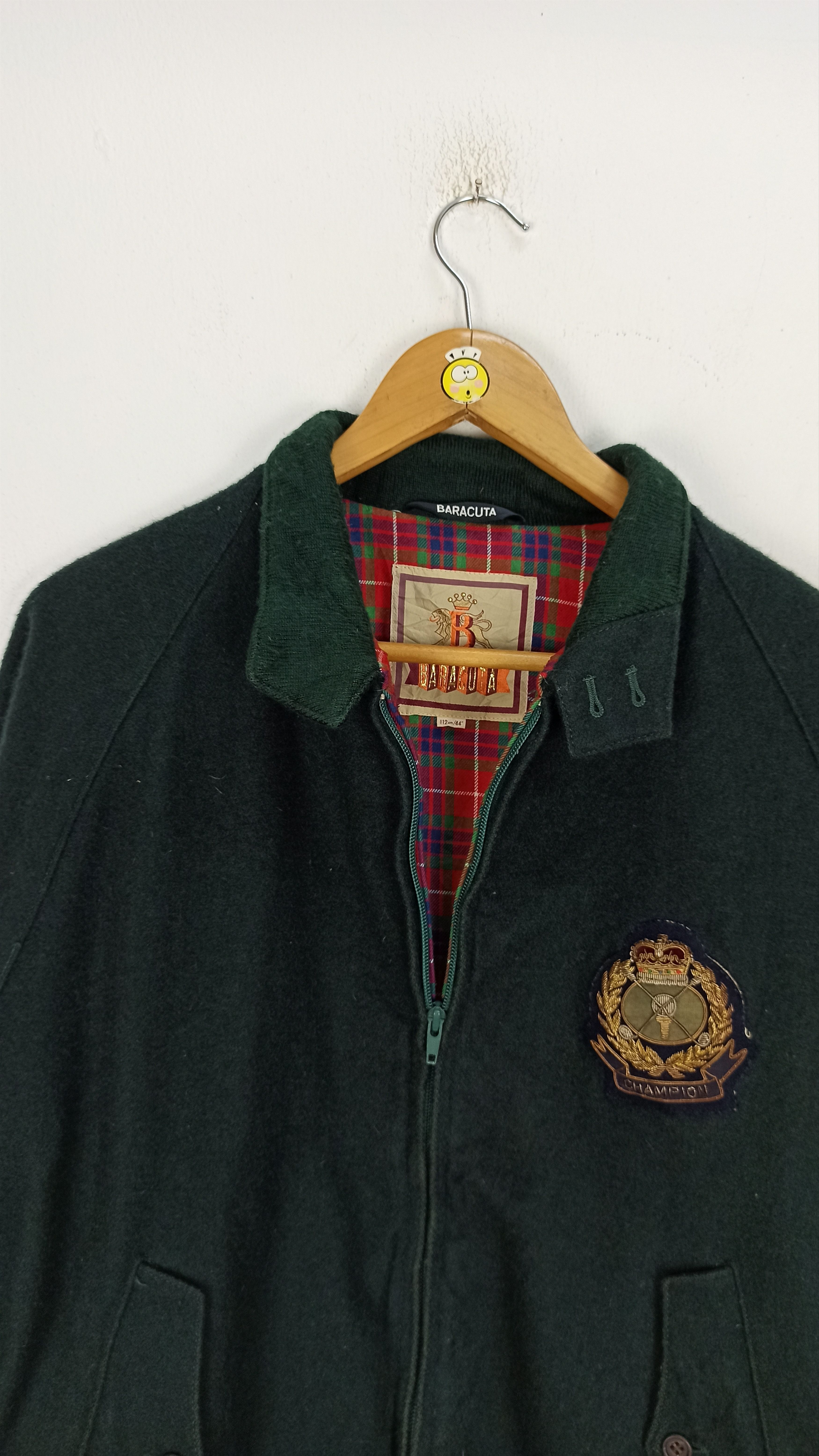 Baracuta Vintage Baracuta Bomber Wool Jacket Embroidered Size US M / EU 48-50 / 2 - 4 Thumbnail