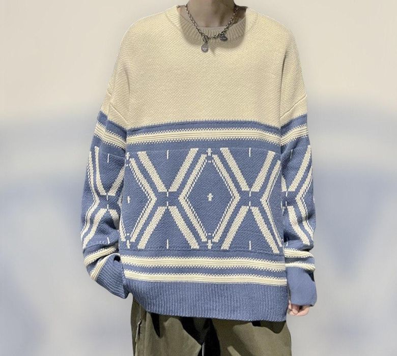 Very Cool New Futuristic Design Knitwear Jumper Sweatshirt | Grailed