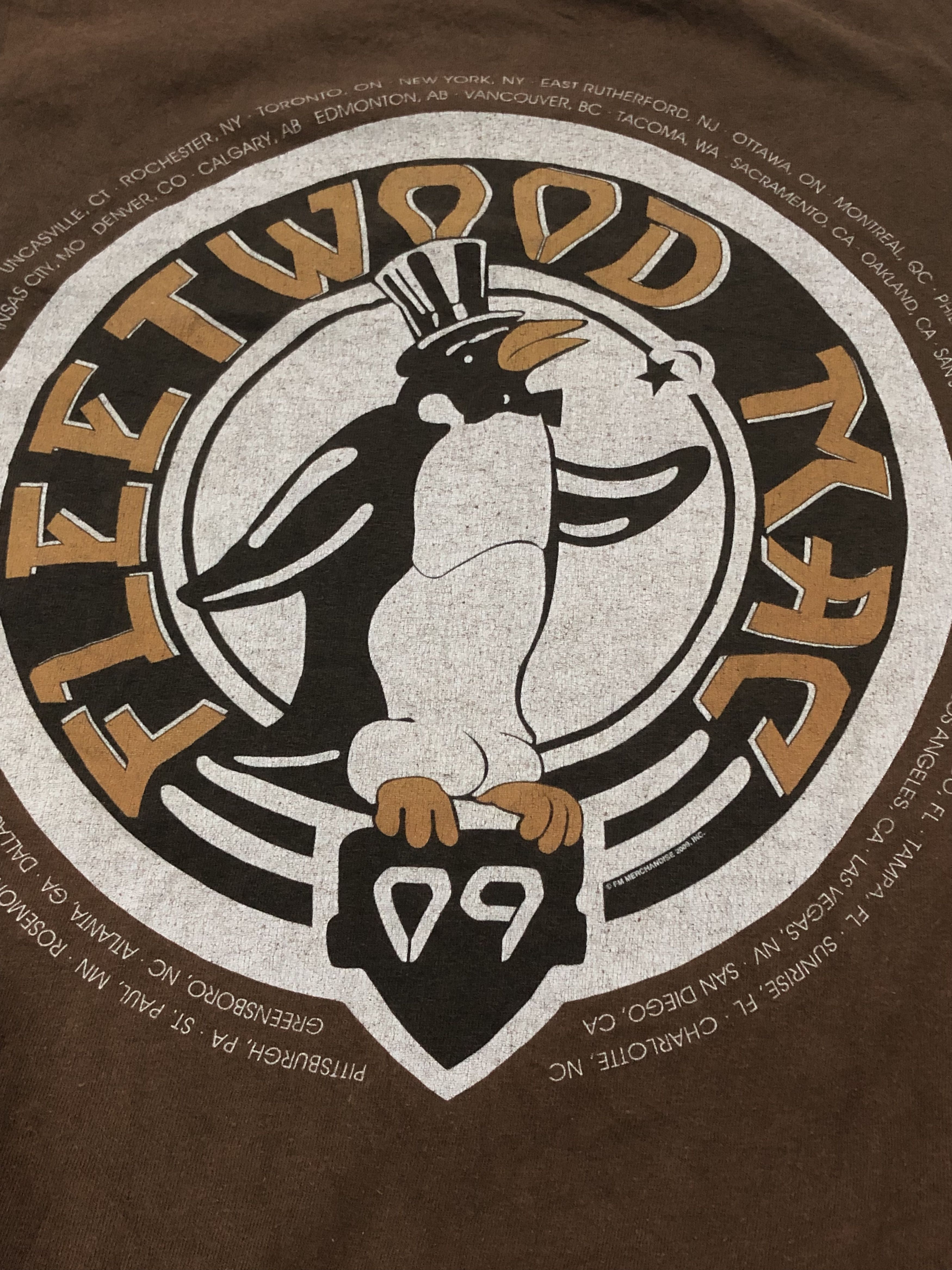 Band Tees Vintage Fleetwood Mac Tour T-shirts Size US M / EU 48-50 / 2 - 7 Thumbnail
