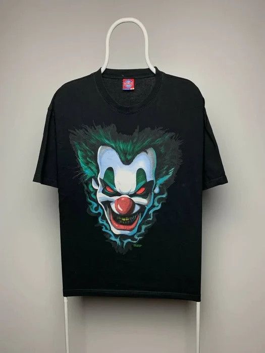 Movie Liquid blue T-shirt joker vintage size XL black clown | Grailed