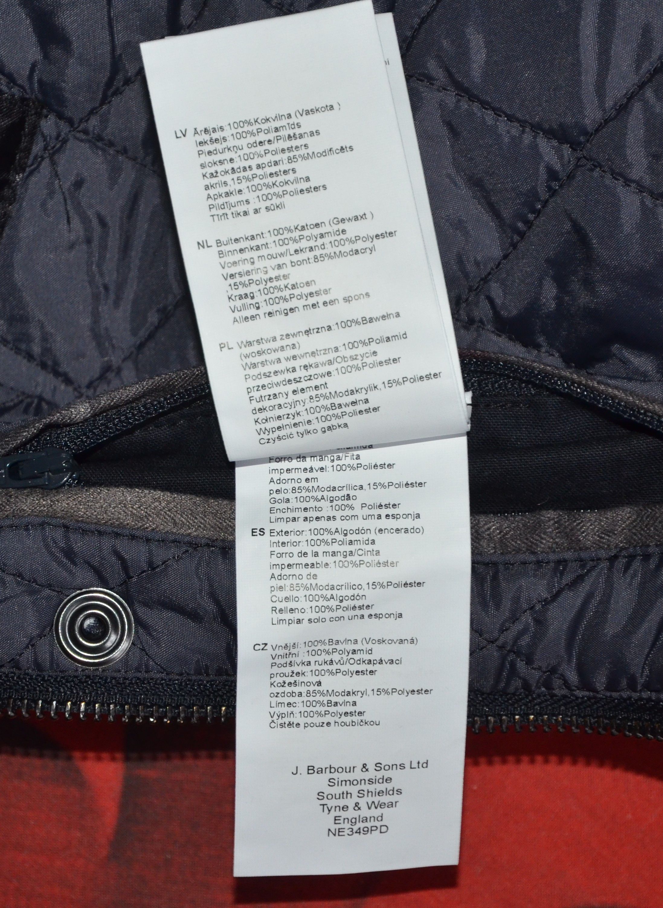 Barbour Barbour Ellen Wax Winter Tartan Women Hooded Jacket England Size XS / US 0-2 / IT 36-38 - 13 Thumbnail