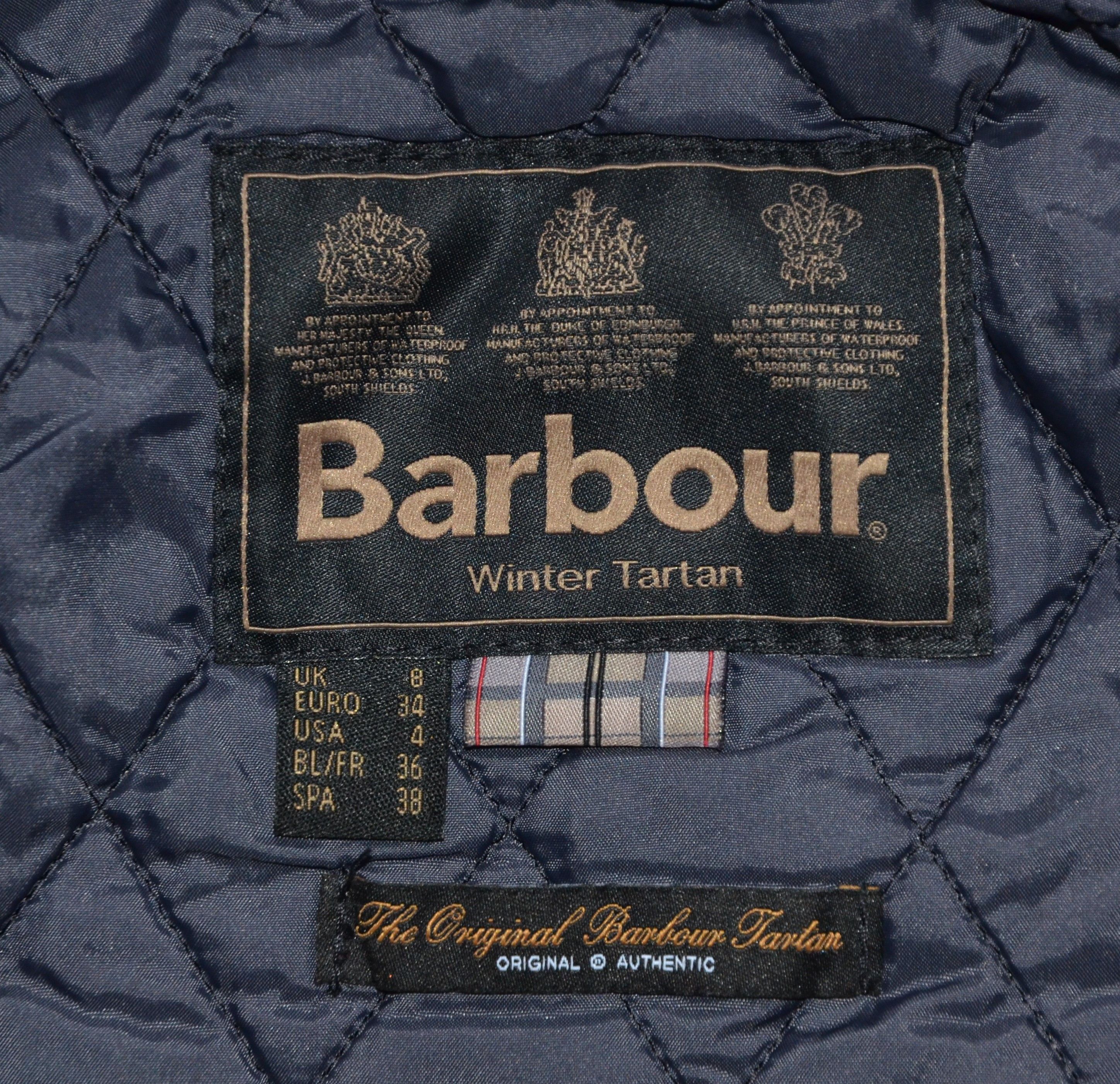 Barbour Barbour Ellen Wax Winter Tartan Women Hooded Jacket England Size XS / US 0-2 / IT 36-38 - 24 Thumbnail