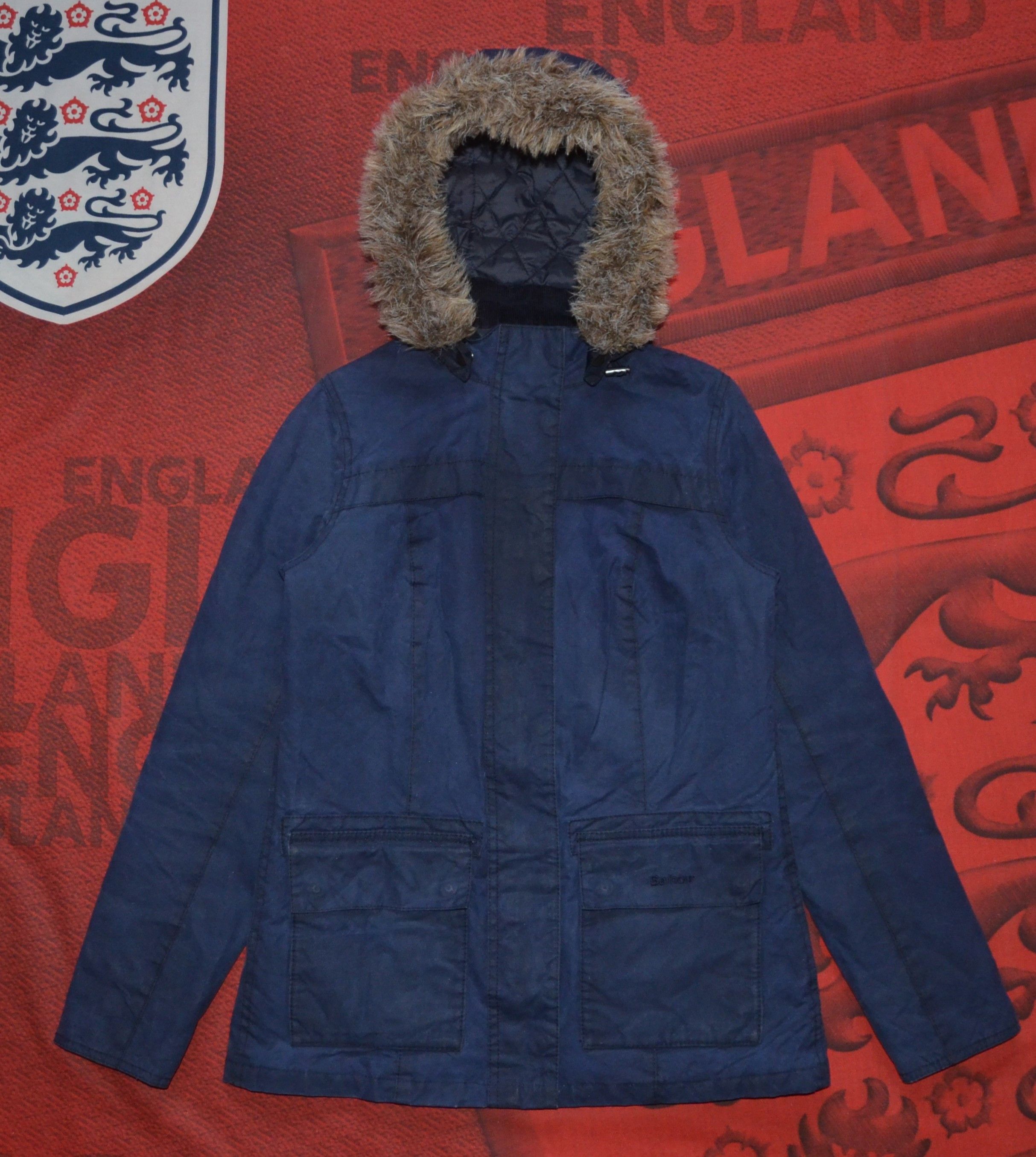 Barbour Barbour Ellen Wax Winter Tartan Women Hooded Jacket England Size XS / US 0-2 / IT 36-38 - 1 Thumbnail