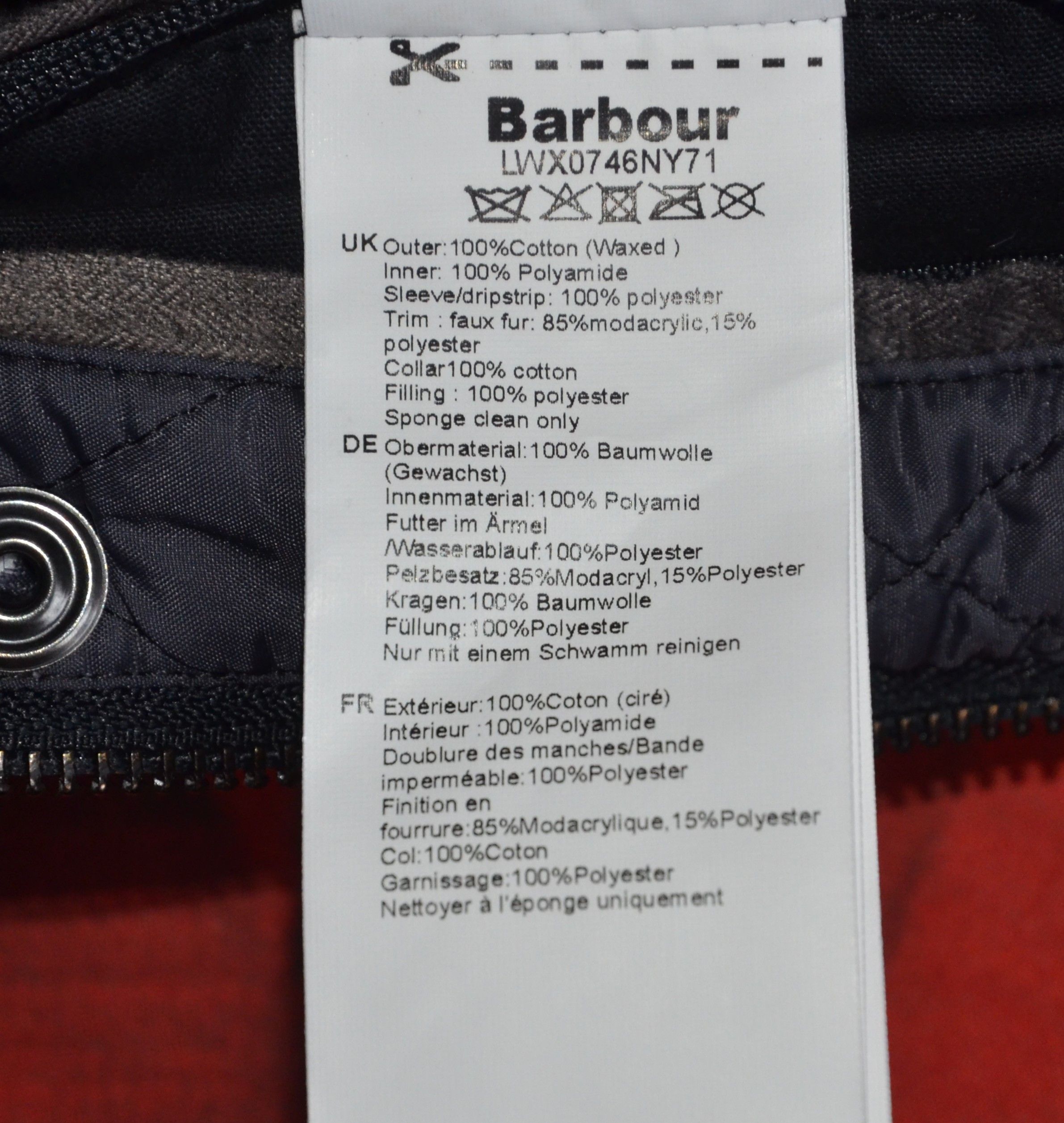 Barbour Barbour Ellen Wax Winter Tartan Women Hooded Jacket England Size XS / US 0-2 / IT 36-38 - 11 Thumbnail