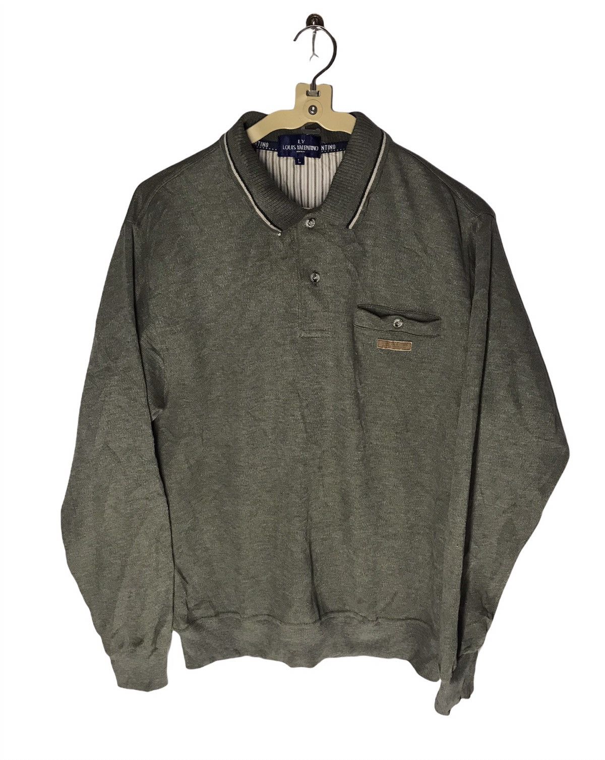 Valentino Louis Valentino half button sweatshirt Size US M / EU 48-50 / 2 - 1 Thumbnail
