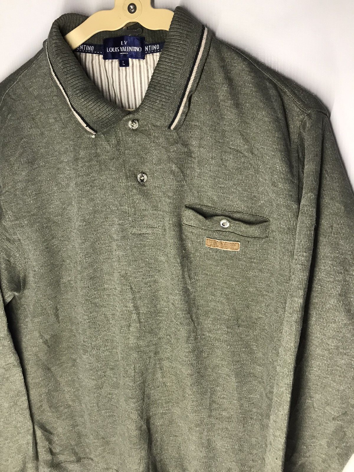 Valentino Louis Valentino half button sweatshirt Size US M / EU 48-50 / 2 - 5 Thumbnail