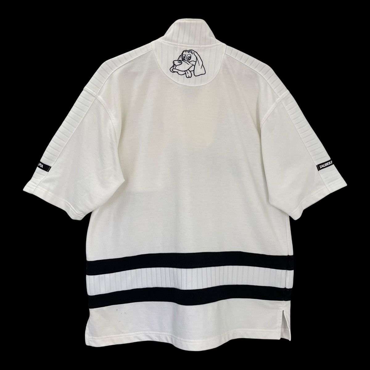 Japanese Brand Zauberpia Big Logo Pullover Halfzip Sweatshirt Size M Size US M / EU 48-50 / 2 - 6 Thumbnail