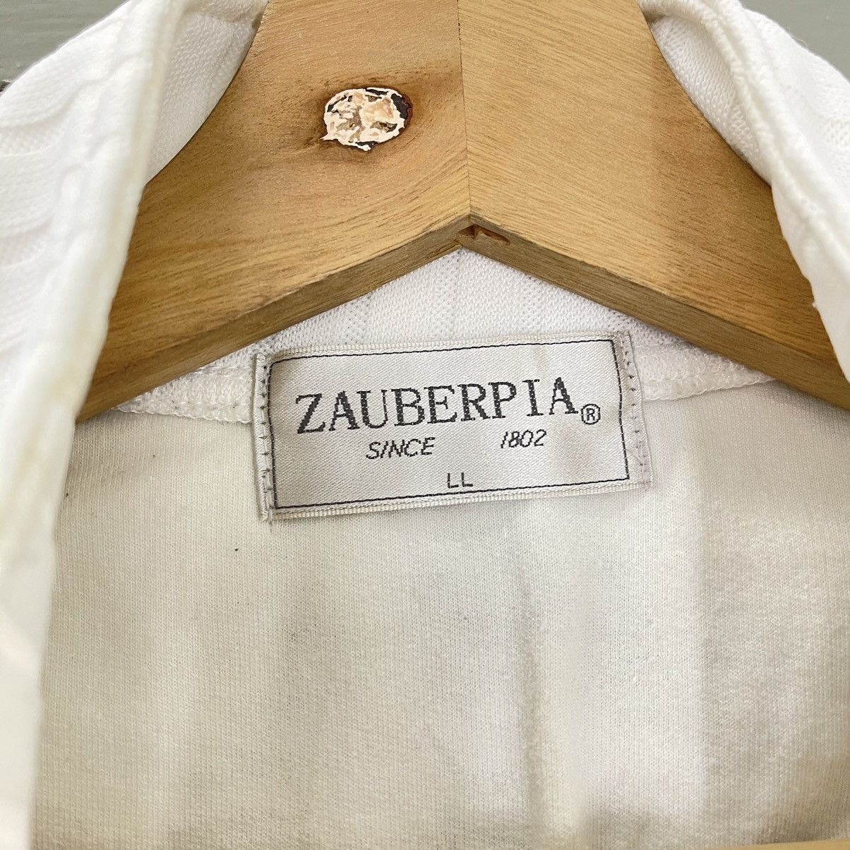Japanese Brand Zauberpia Big Logo Pullover Halfzip Sweatshirt Size M Size US M / EU 48-50 / 2 - 7 Thumbnail