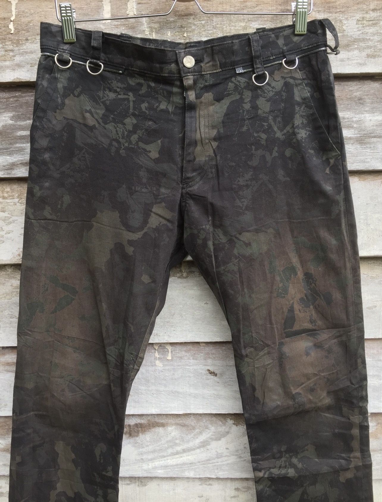 Japanese Brand Undercover SS03 “Scab” Public Enemy Pants Size US 32 / EU 48 - 3 Thumbnail