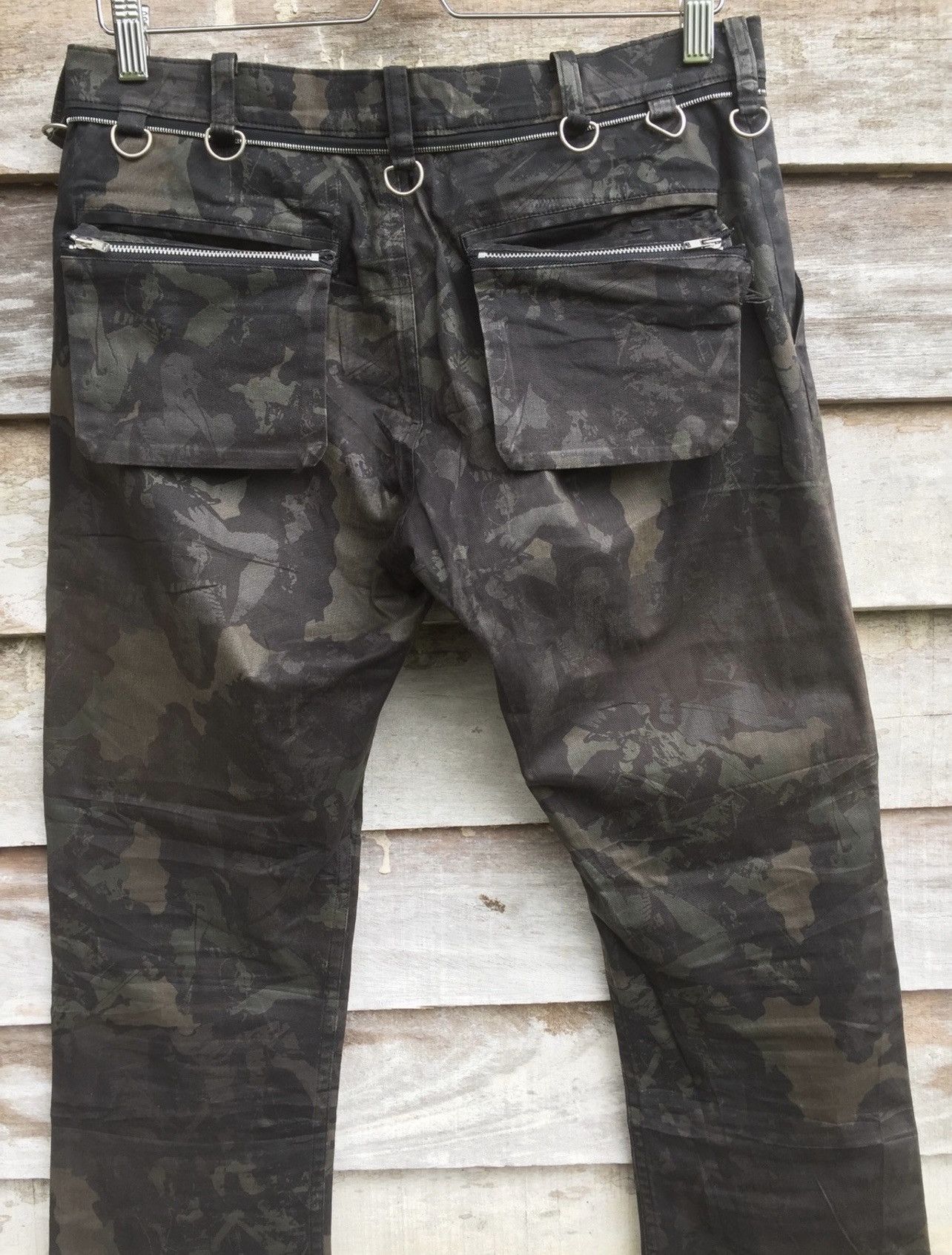 Japanese Brand Undercover SS03 “Scab” Public Enemy Pants Size US 32 / EU 48 - 4 Thumbnail