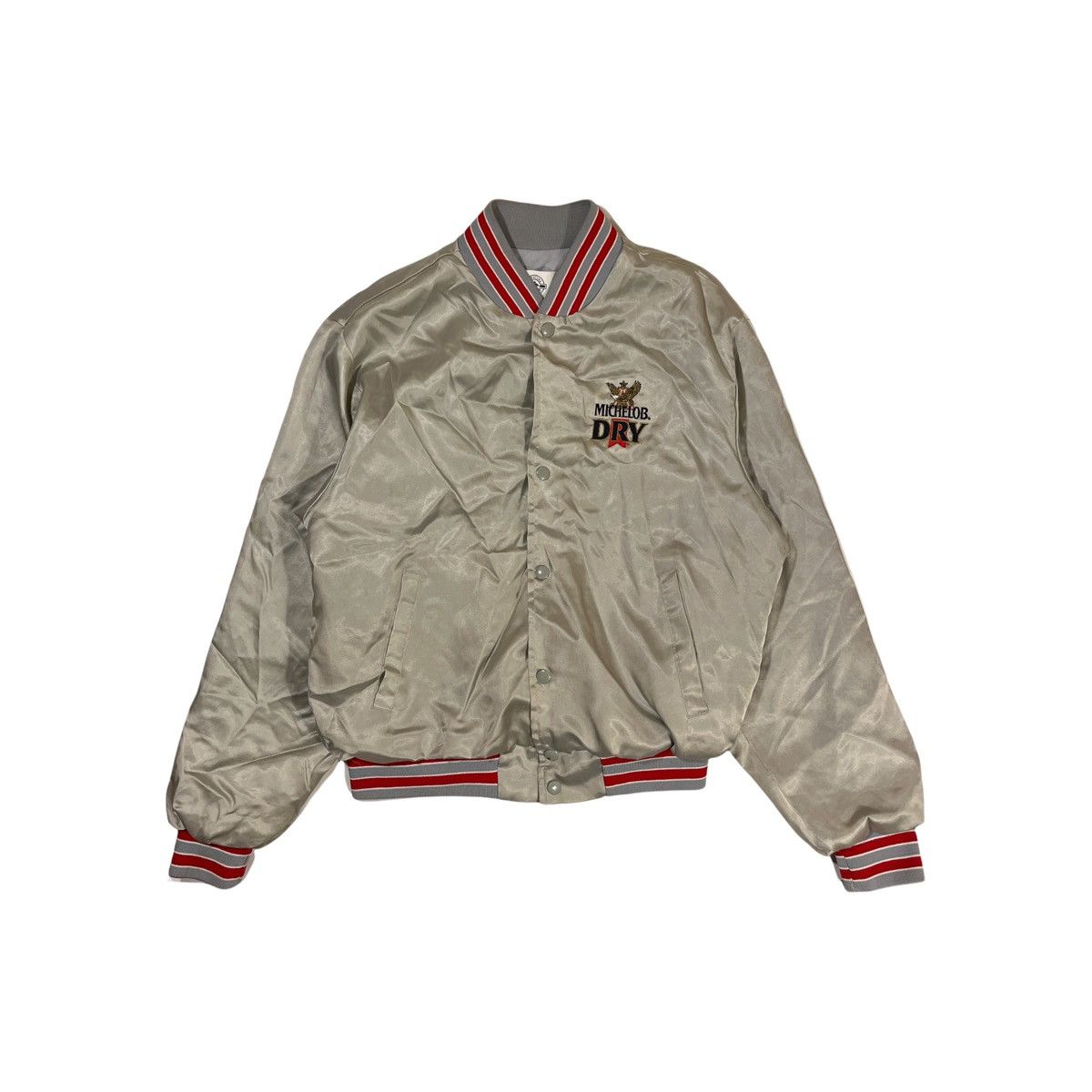 Budweiser 80’s Satin Michelob Dry Bomber Jacket Size US M / EU 48-50 / 2 - 1 Thumbnail