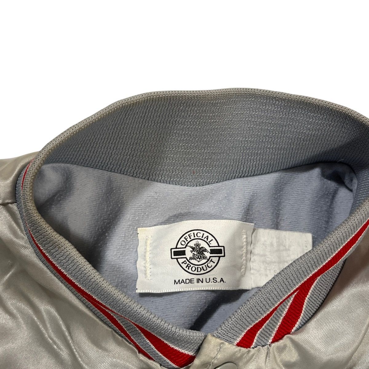 Budweiser 80’s Satin Michelob Dry Bomber Jacket Size US M / EU 48-50 / 2 - 3 Thumbnail
