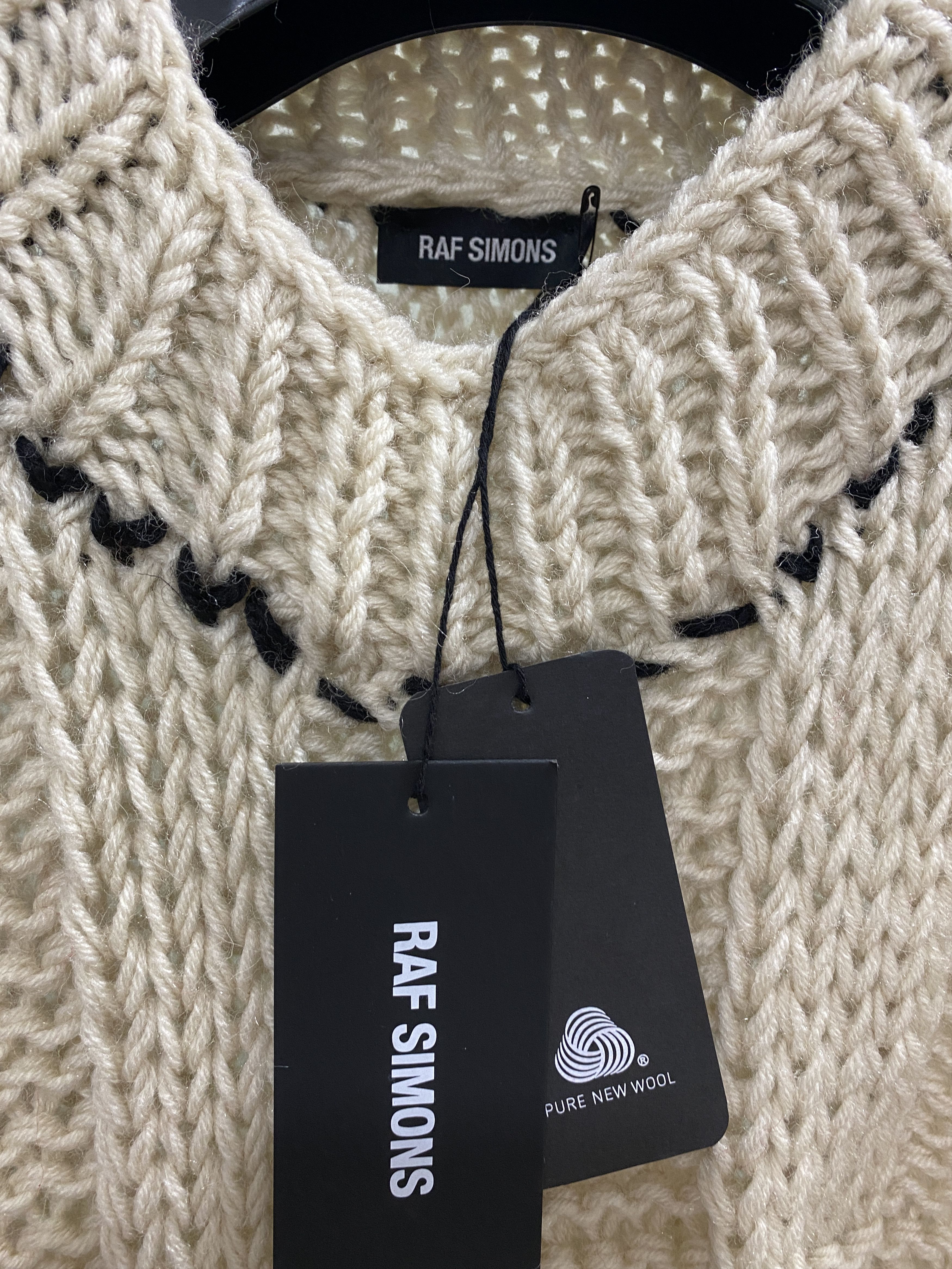 Raf Simons Raf Simons Blow up Cropped Patchwork Knit Vest Gilet Size US L / EU 52-54 / 3 - 4 Thumbnail