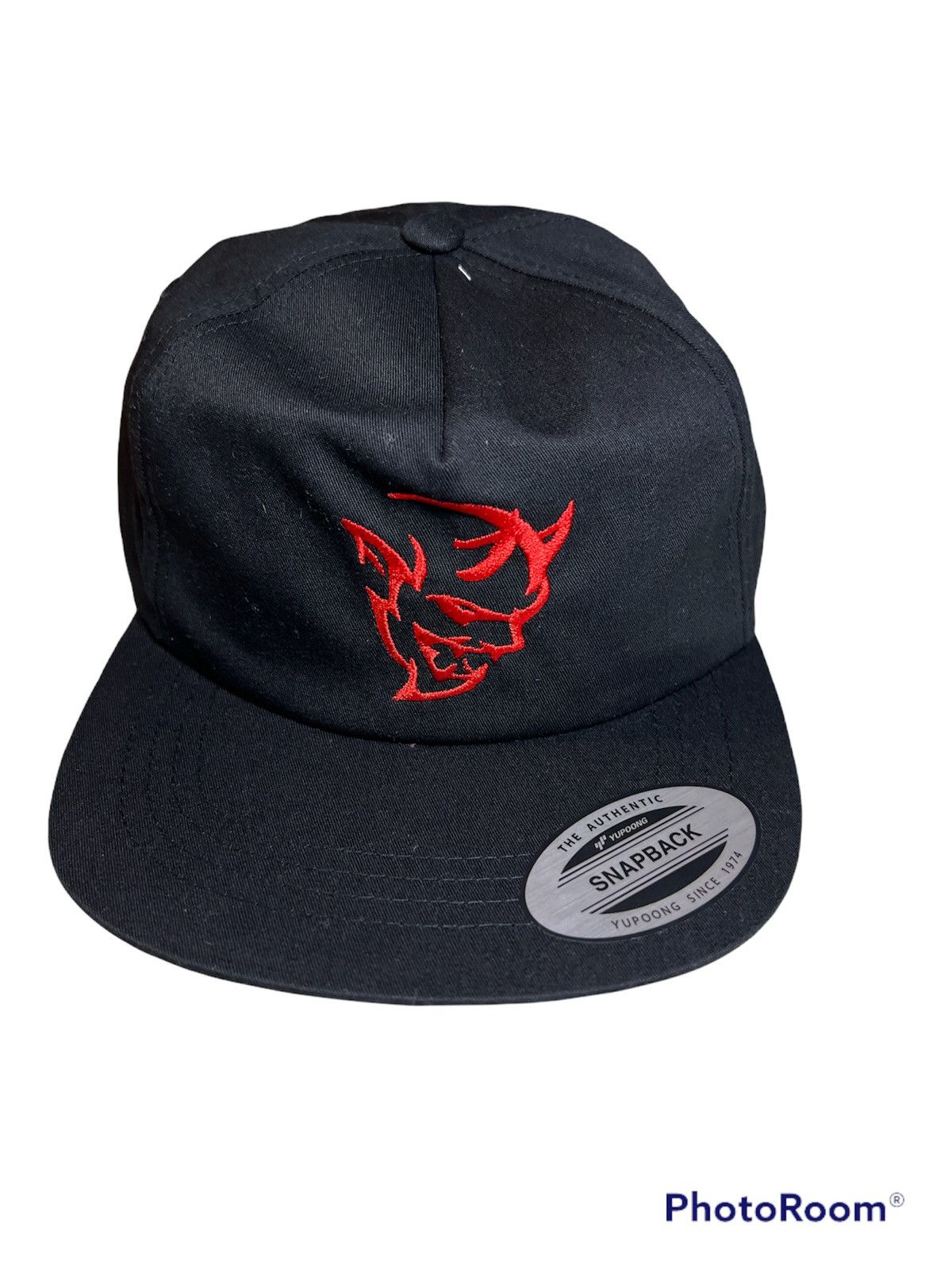 image of Warren Lotas X Dodge Srt Demon Hat in Black, Men's