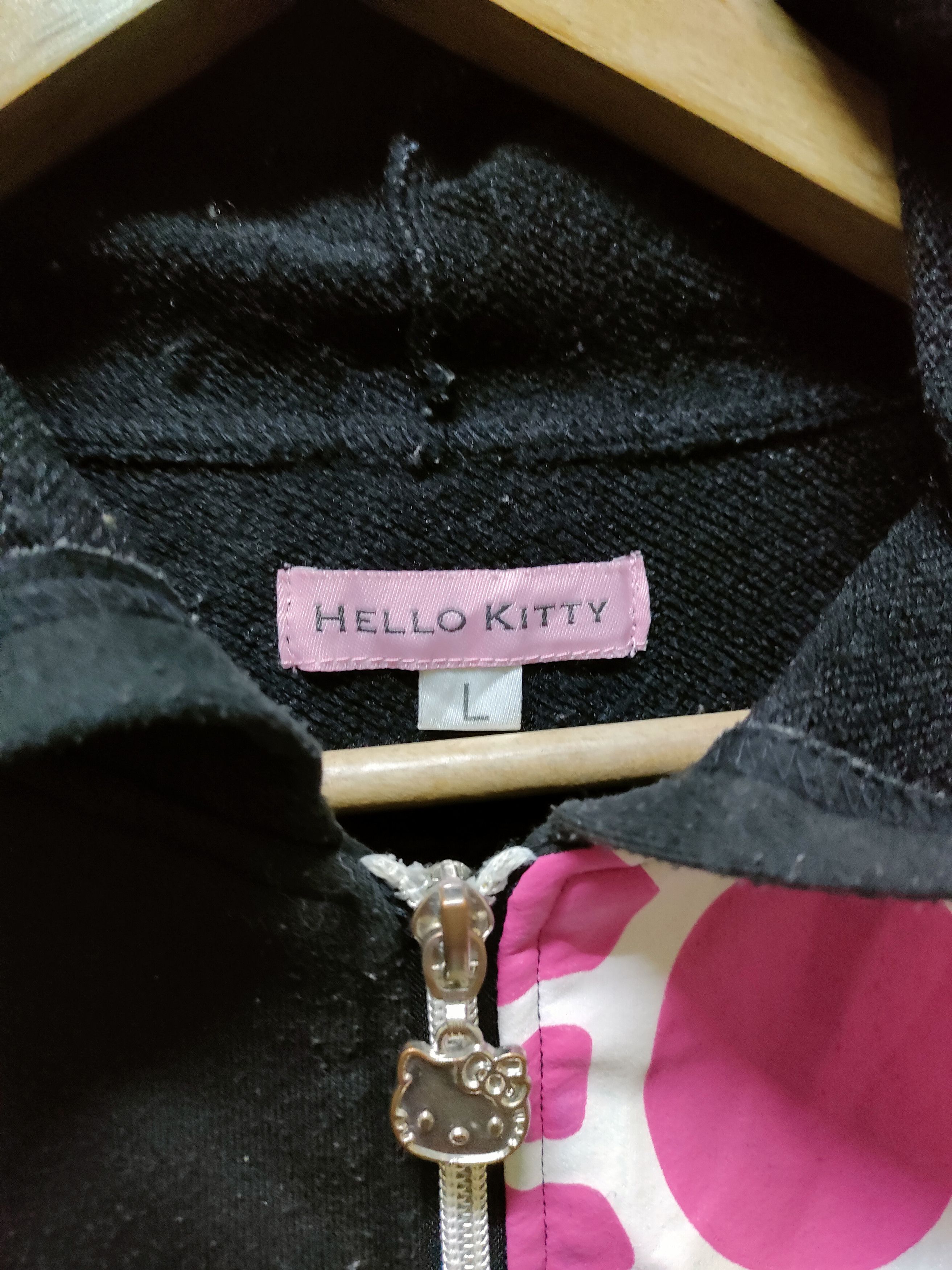 Cartoon Network × Japanese Brand Hello Kitty Zipper Hoodie Size US L / EU 52-54 / 3 - 6 Thumbnail