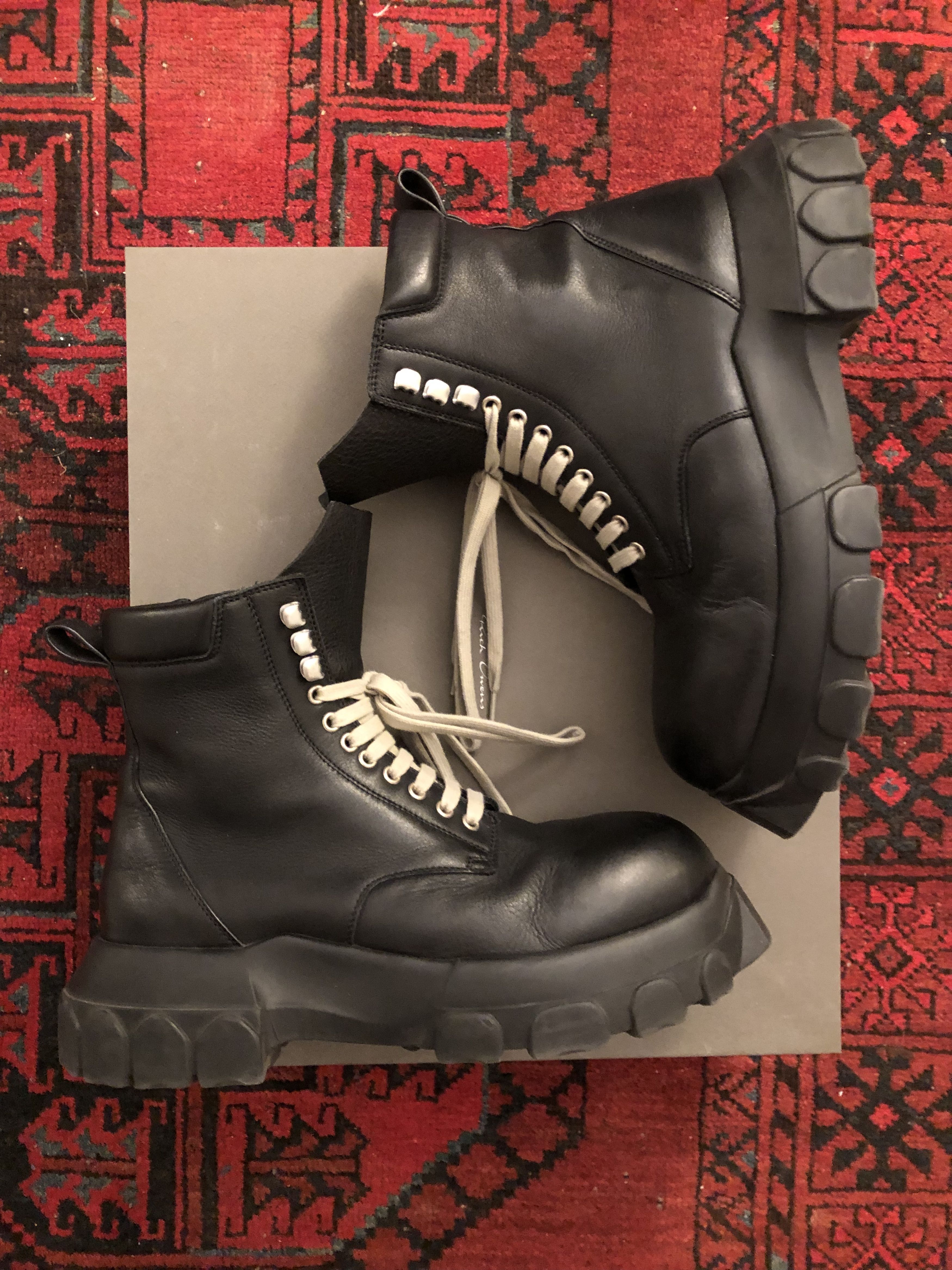 RICK OWENS Army Tractor Combat 43