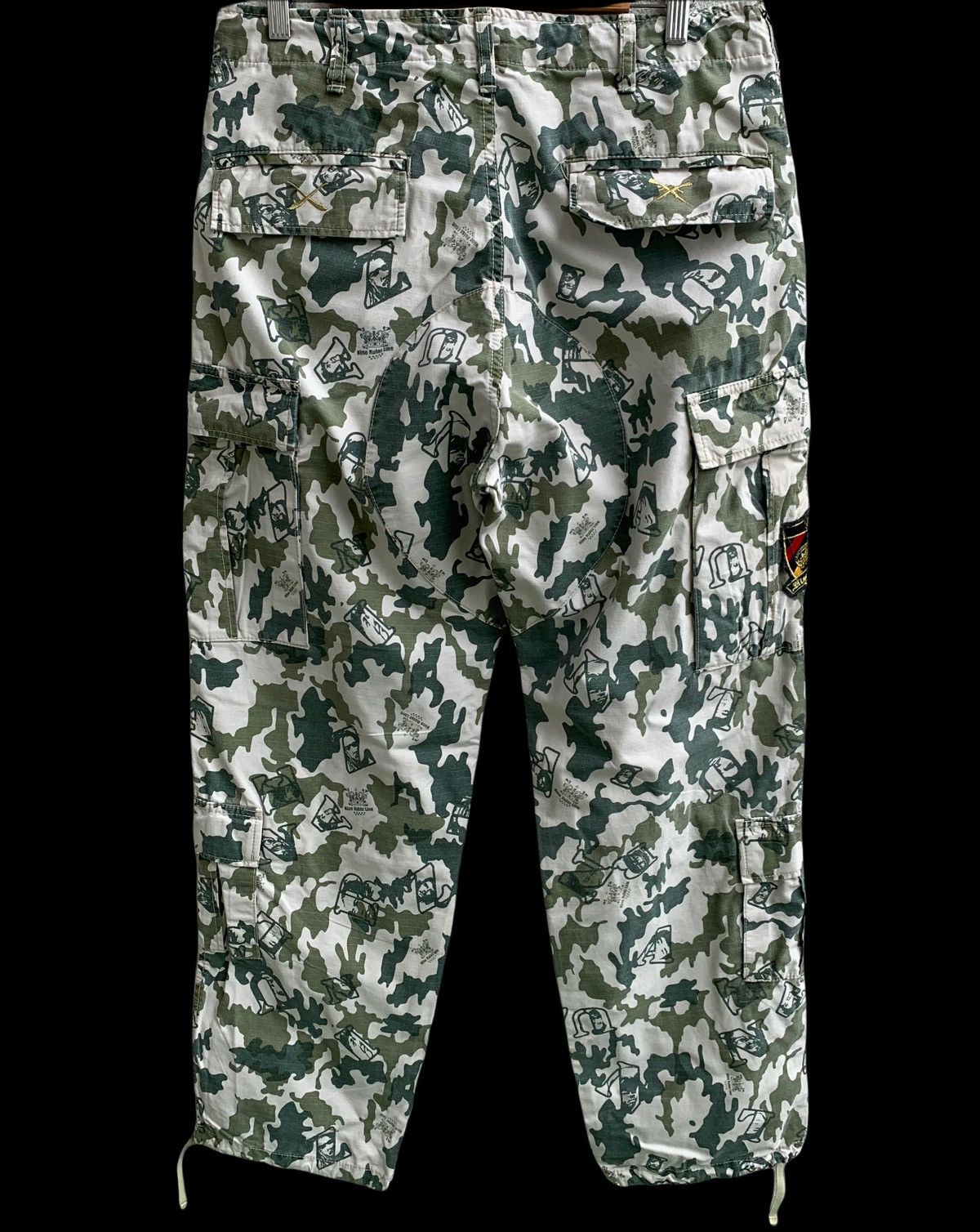 Japanese Brand Japanese Brand Multiple Pocket Printed Cargo Pant Size US 34 / EU 50 - 3 Thumbnail