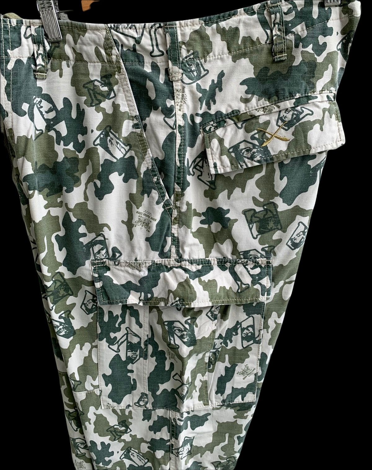 Japanese Brand Japanese Brand Multiple Pocket Printed Cargo Pant Size US 34 / EU 50 - 5 Thumbnail