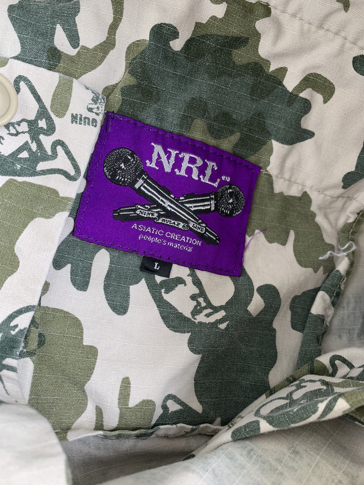 Japanese Brand Japanese Brand Multiple Pocket Printed Cargo Pant Size US 34 / EU 50 - 17 Thumbnail